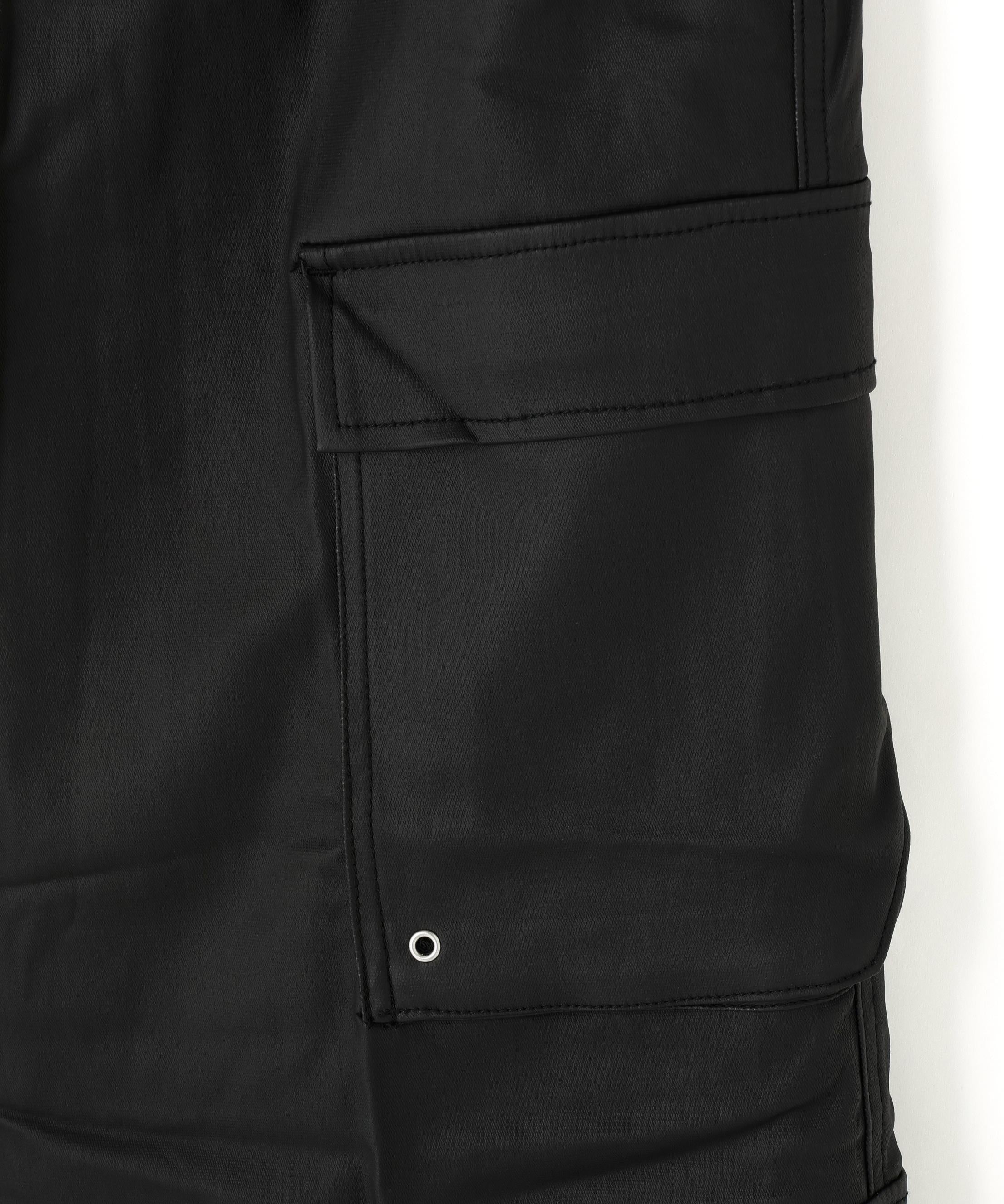 DankeSchon/Danke Schön/Coating Flare Cargo Pants