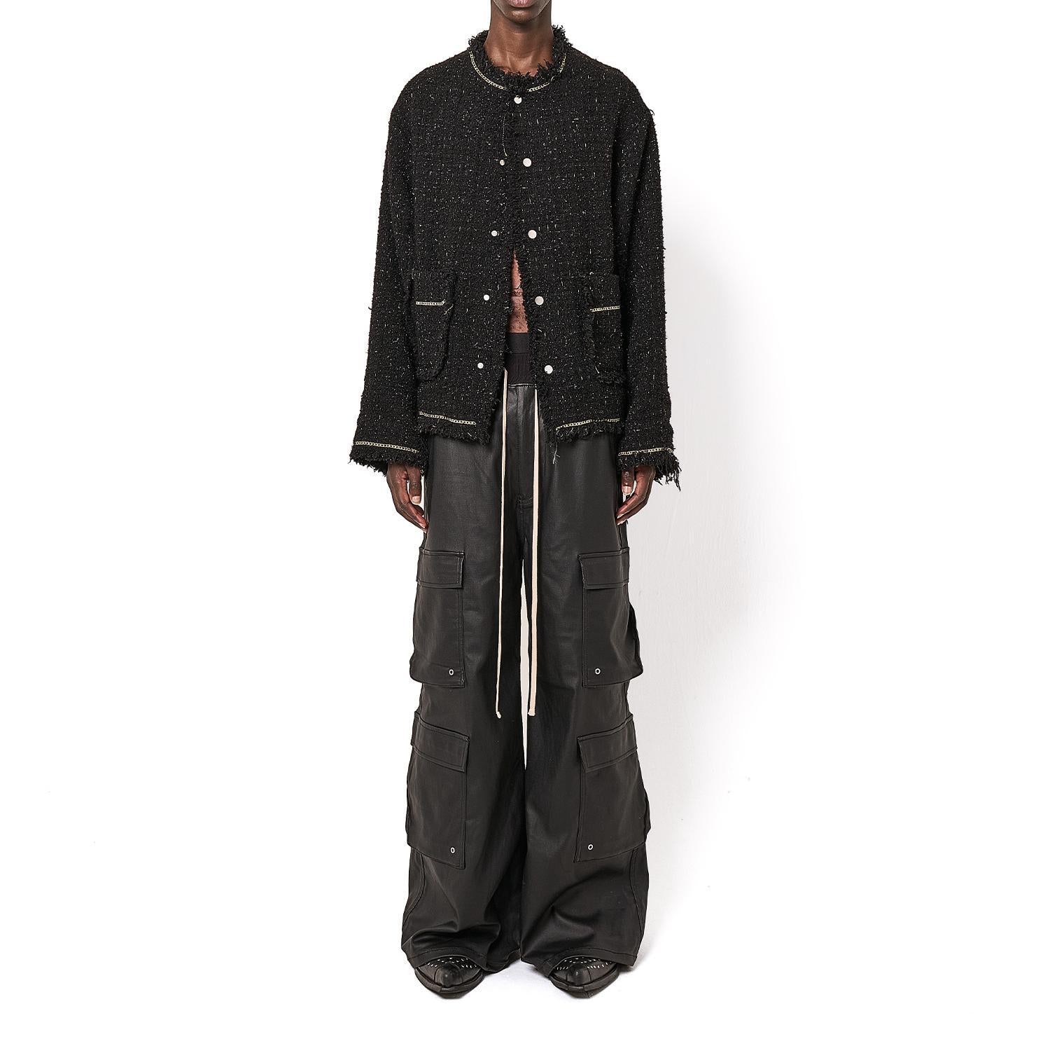 DankeSchon/Danke Schön/Coating Flare Cargo Pants