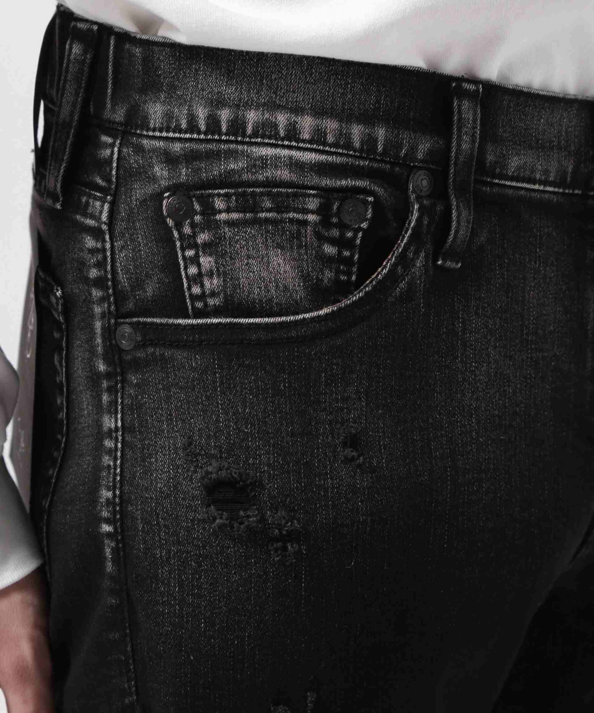 SU>T/サート/RLACKDENIM グラデーション ブラック