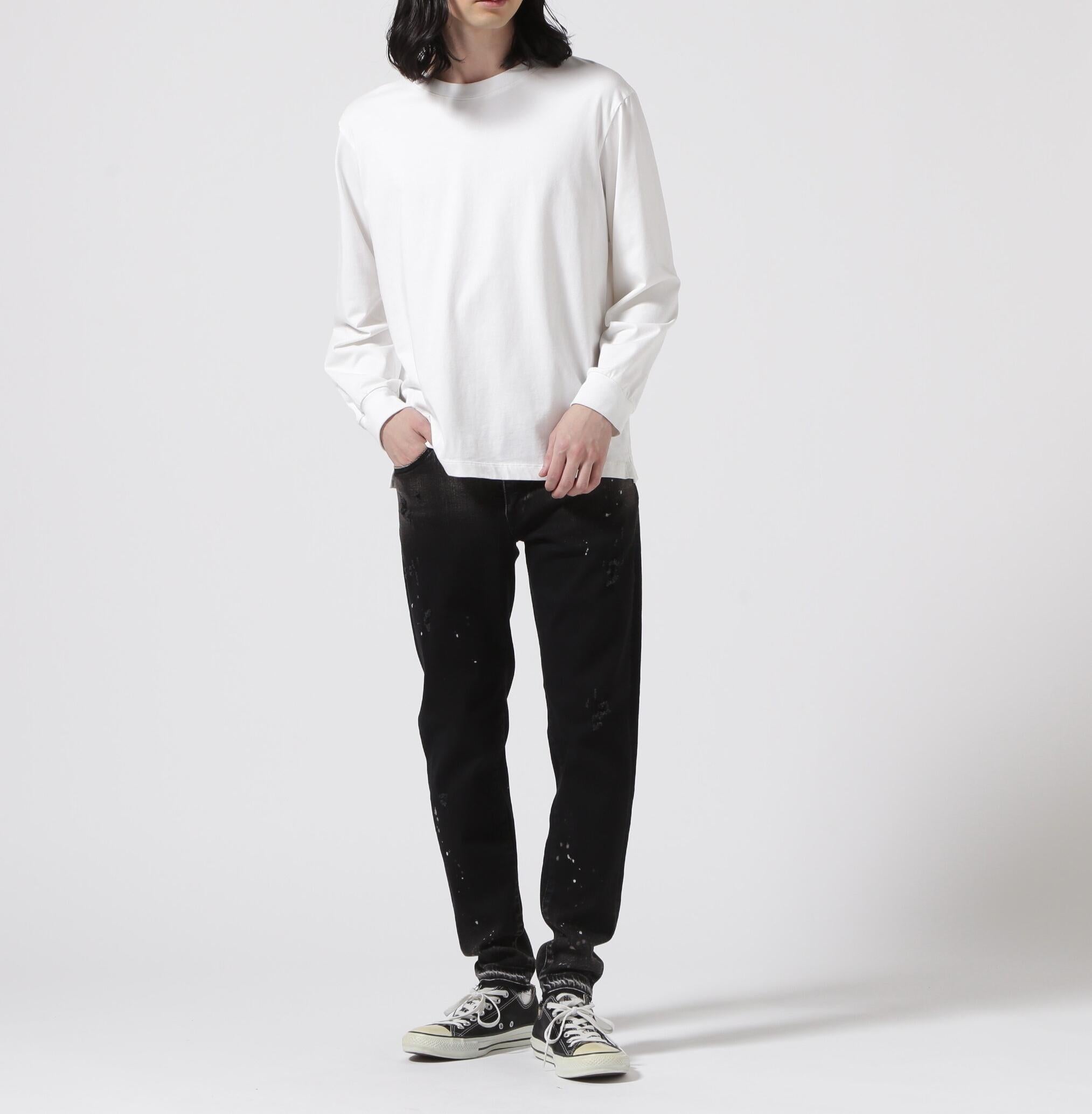 SU>T/サート/RLACKDENIM グラデーション ブラック
