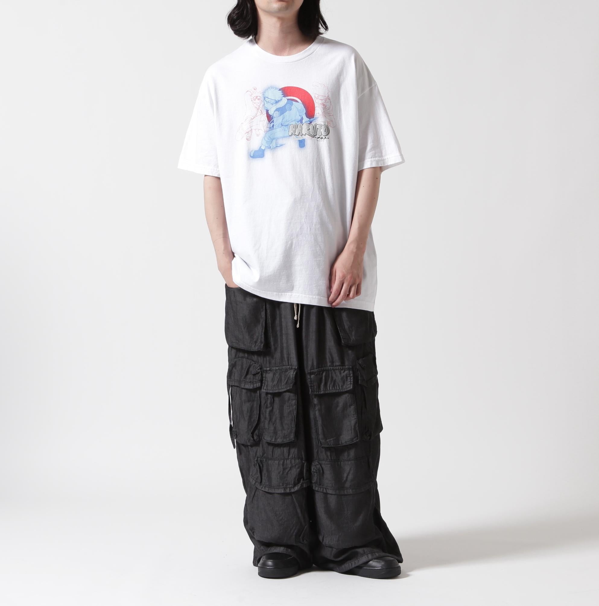 F-LAGSTUF-F×NA>UTO-ナルト-/フラグスタフ×ナルト/"NA>UTO" S/S TEE ホワイト