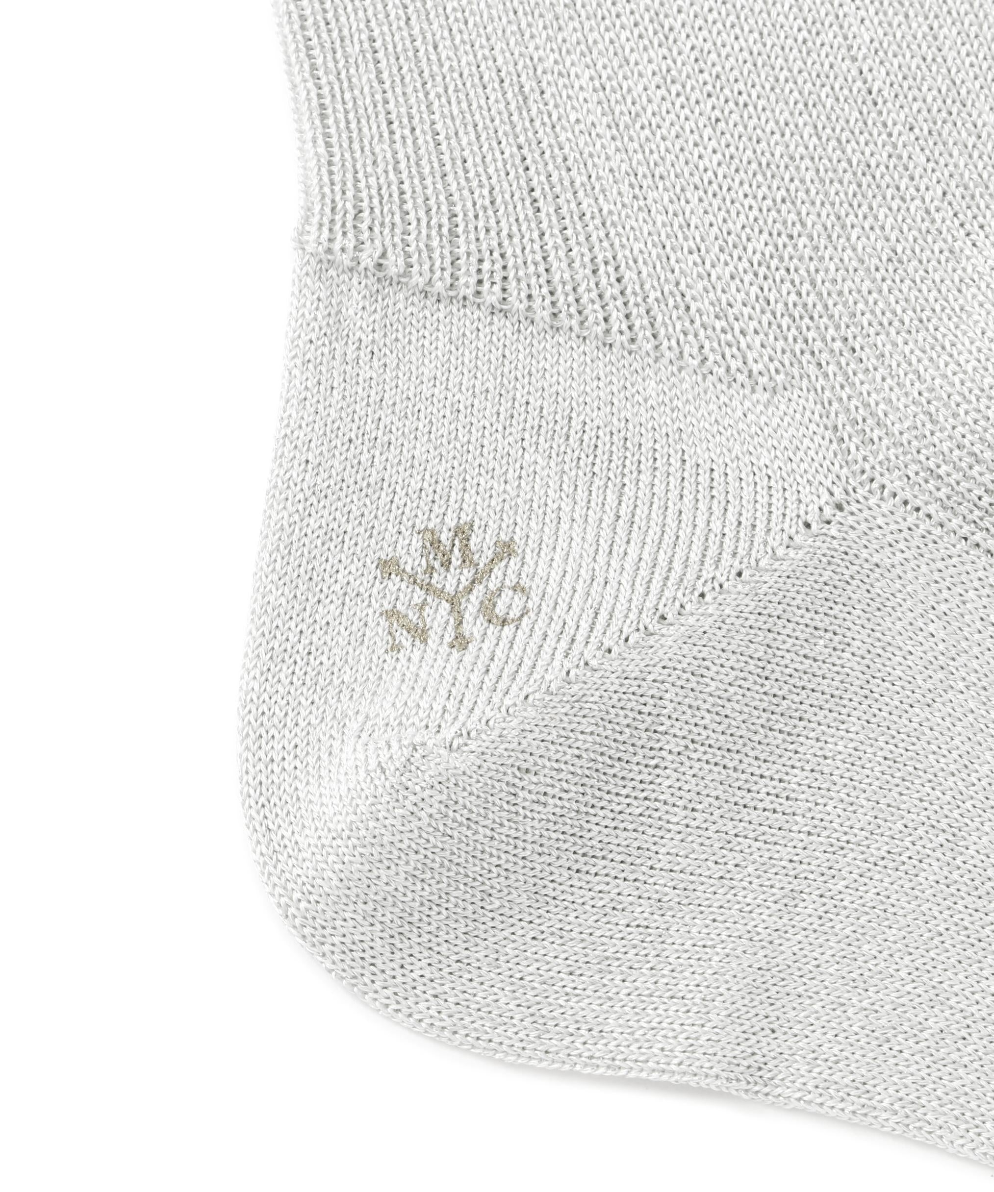MA>COMONDE（マルコモンド）glitte ied socks 20 ライトグレー3