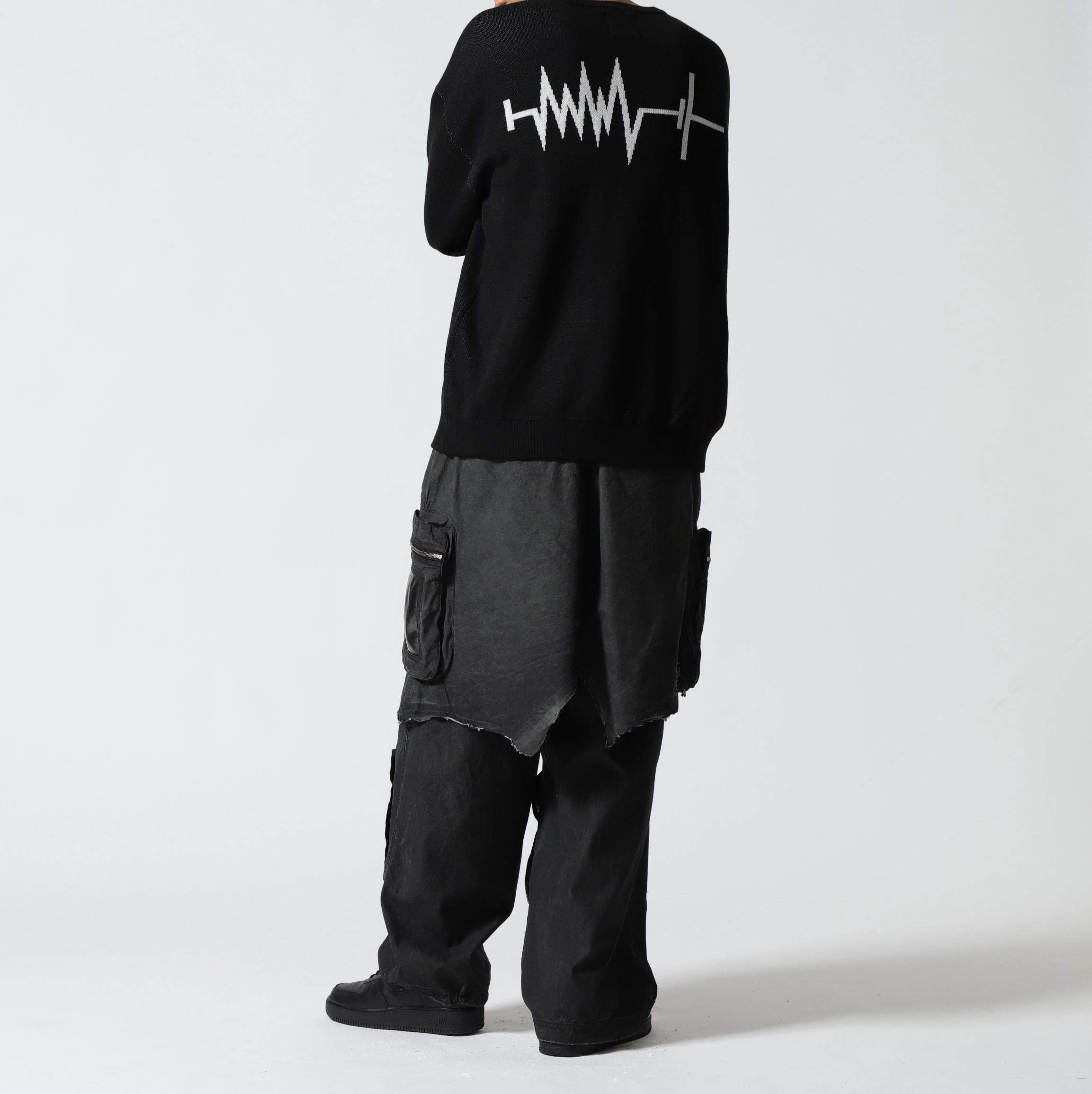 FR(13)NDS/フレンズ/Fake Layered Cargo Pants ブラック