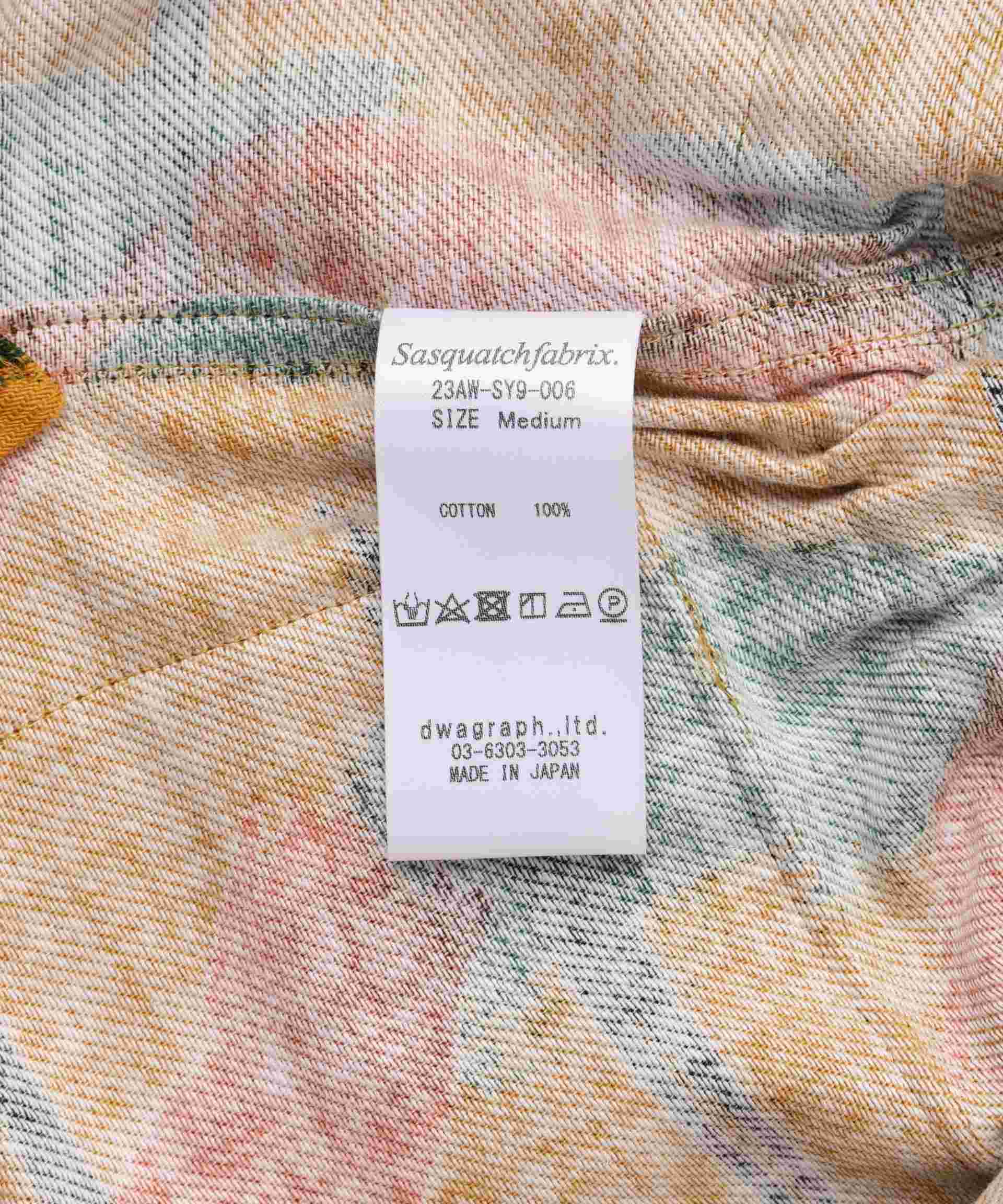 Sasquatchfabrix./Sasquatch Fabric/Pullover Bush Shirt Sasquatch