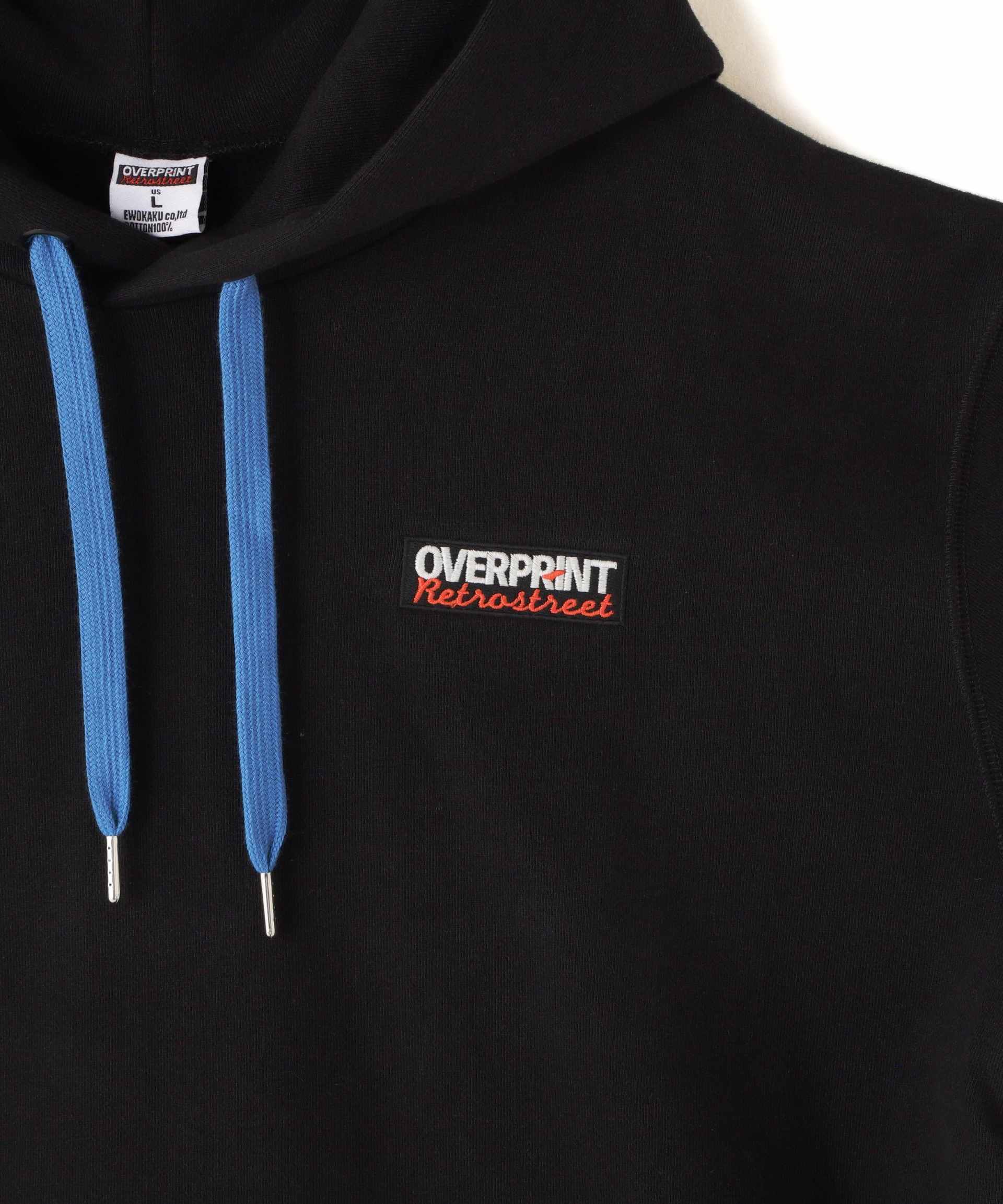 ovepint/オーバープリント/Shoppe Hoodie 2 ブラック