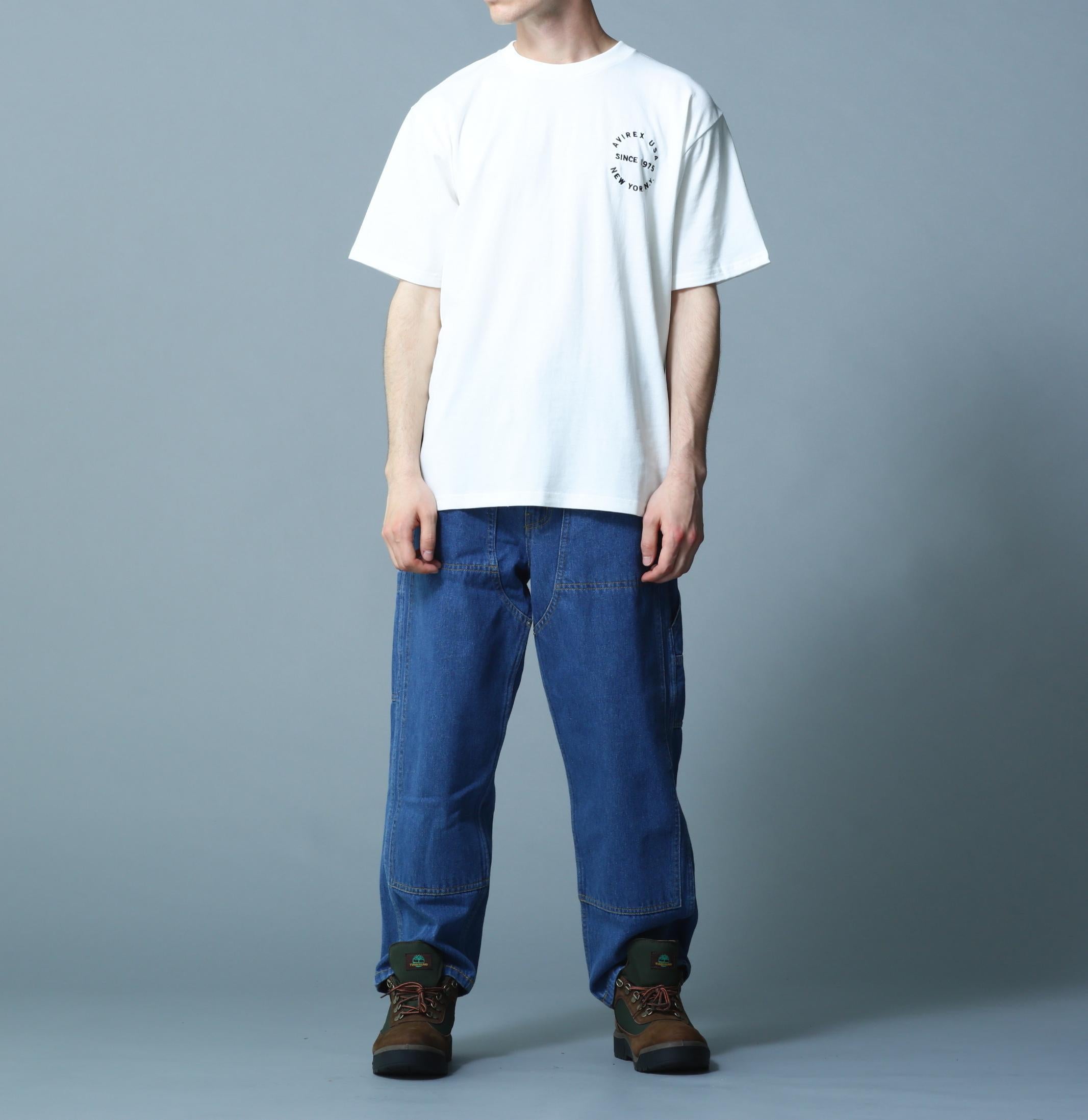 VARSITY LOGO T-SHIRT 2.0 / バーシティ ロゴ Tシャツ2.0 / AVIREX / アヴィレックス  オフホワイト3