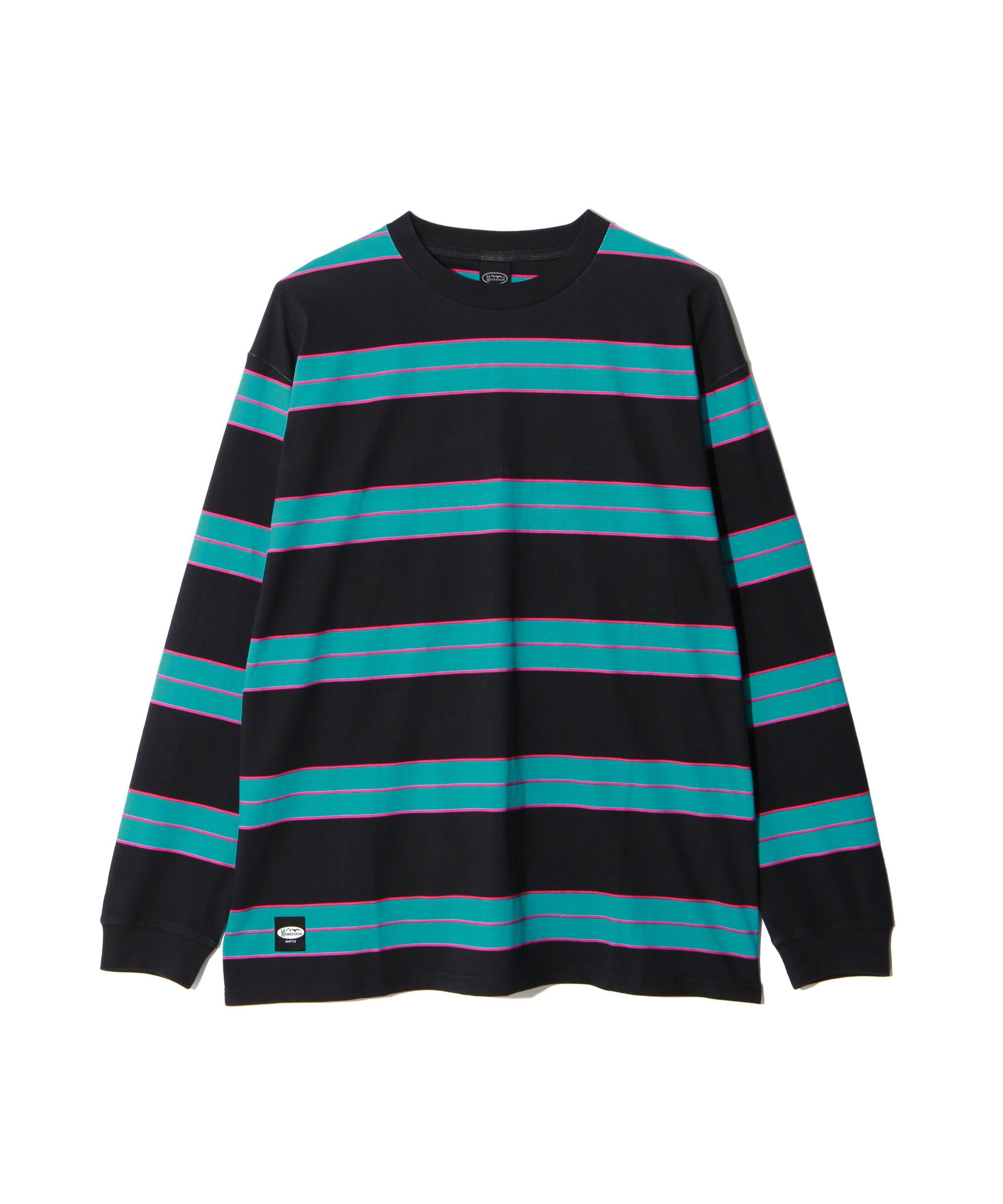 MANASTASH/マナスタッシュ/ARE>DEEN L/S TEE/アバディーンロングスリーブT ブラック