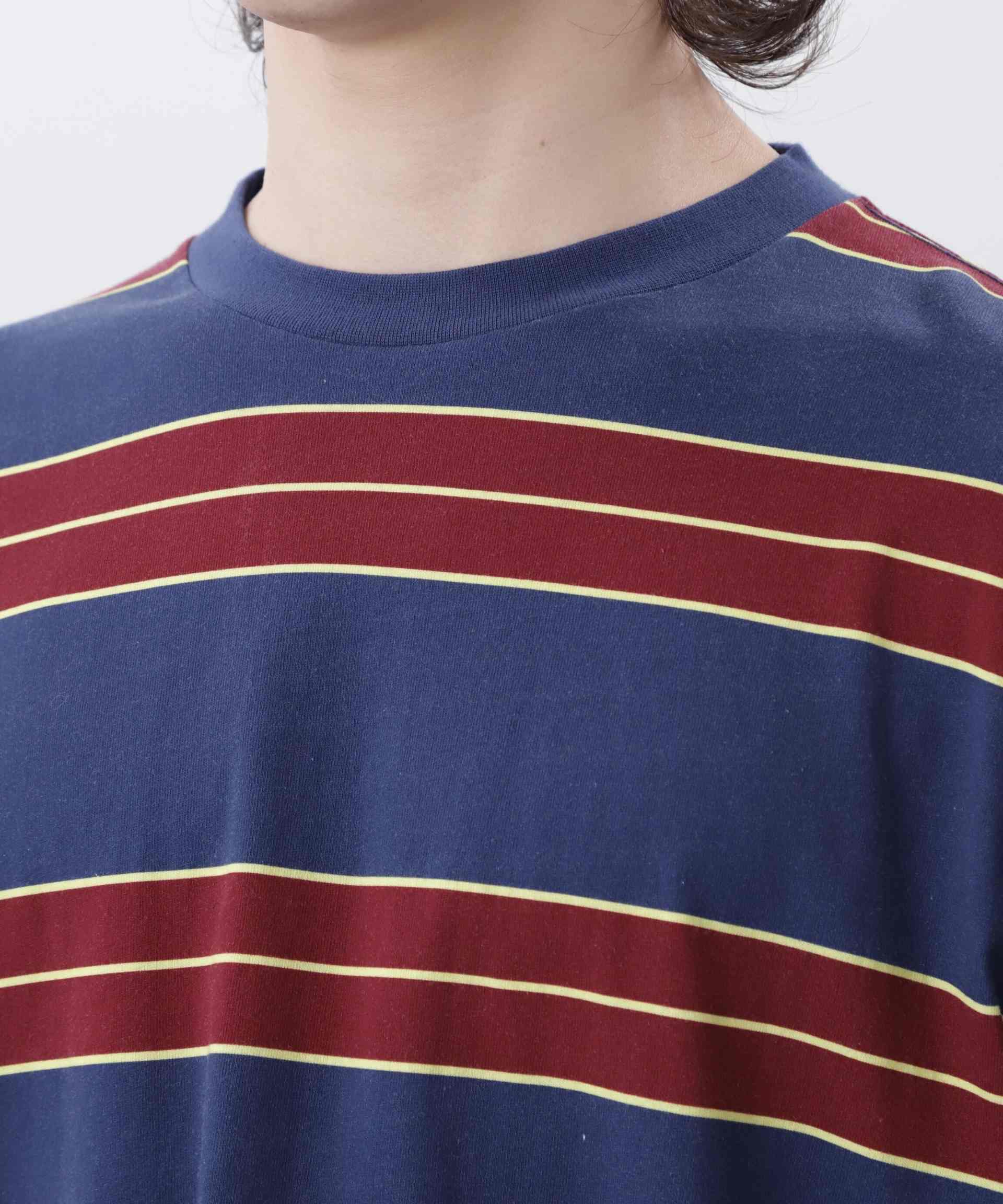 MANASTASH/マナスタッシュ/ARE>DEEN L/S TEE/アバディーンロングスリーブT ネイビー