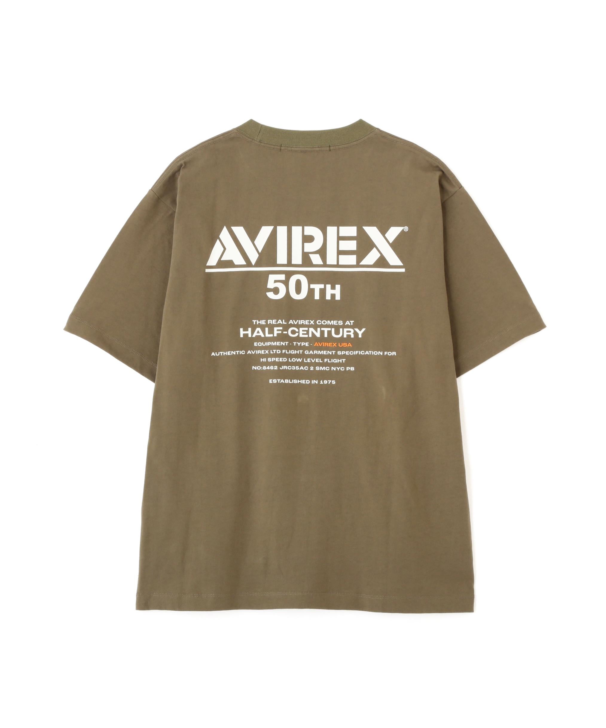 《50th Annivesay》S/S T-SHI>T オリーブ