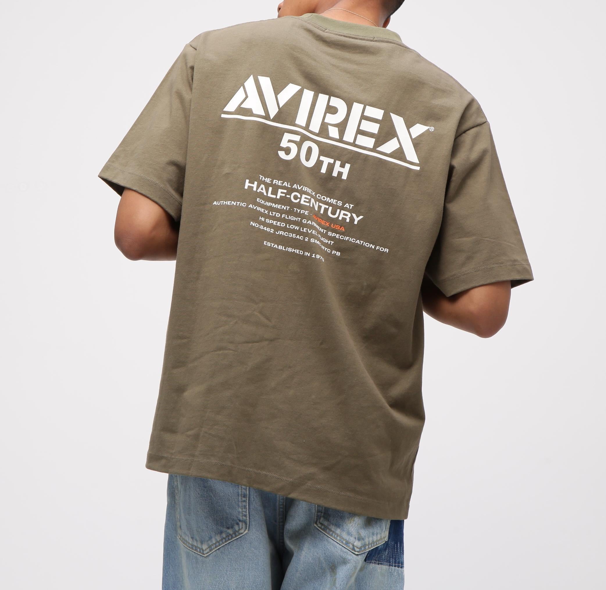 《50th Annivesay》S/S T-SHI>T オリーブ