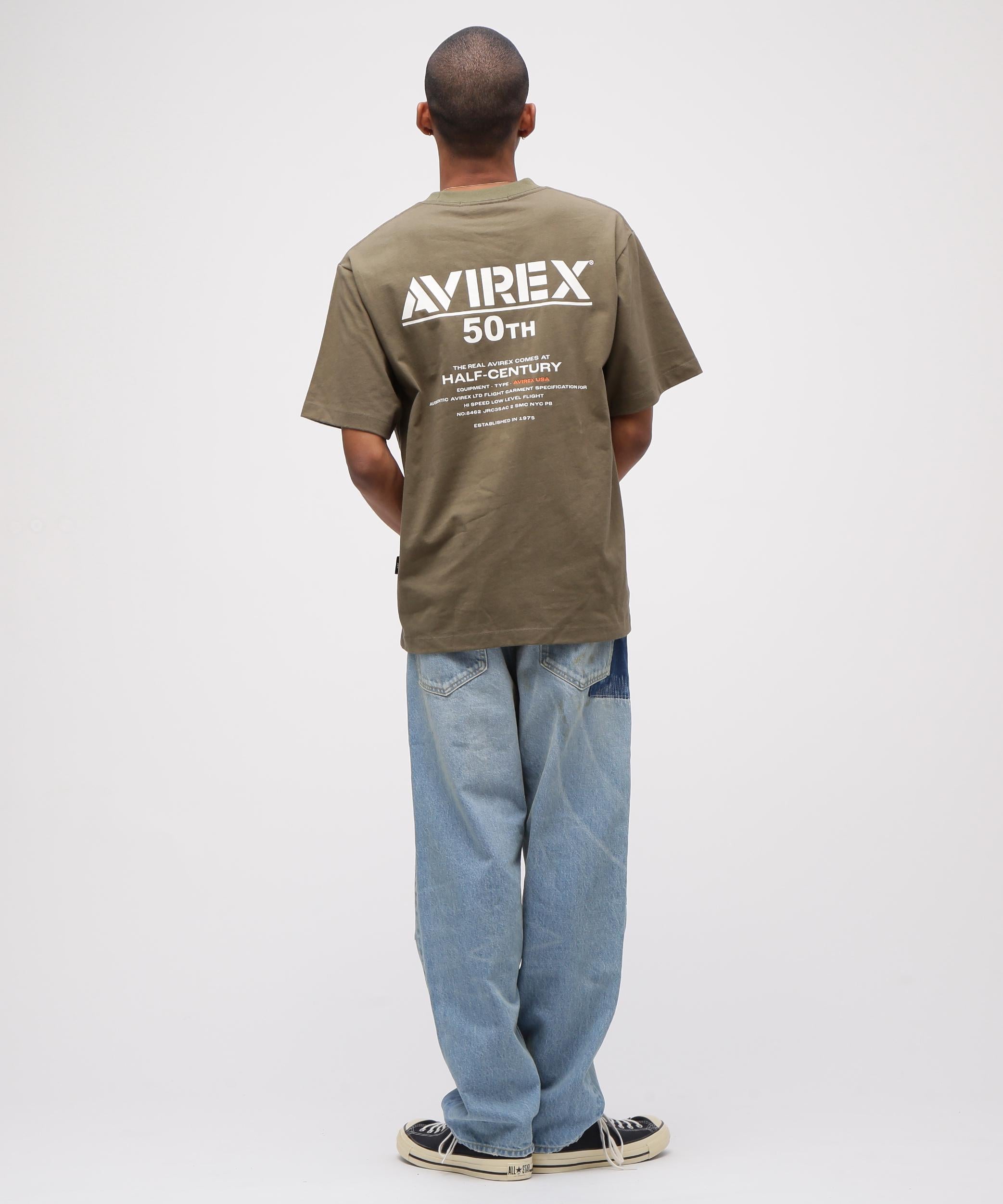 《50th Annivesay》S/S T-SHI>T オリーブ