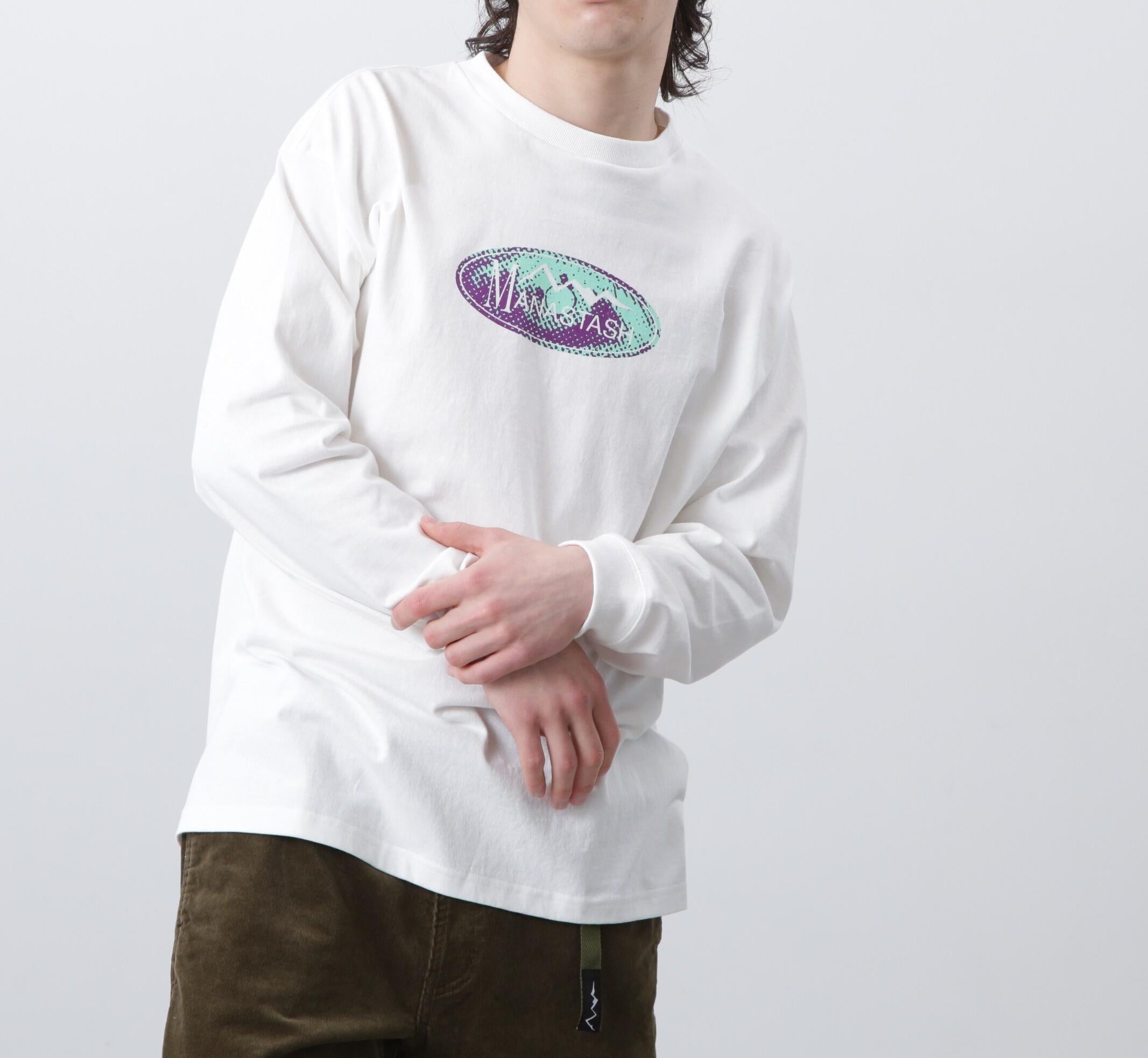 MANASTASH/マナスタッシュ/CiTee L/S TEE EYE/シティーロングスリーブ アイ ホワイト