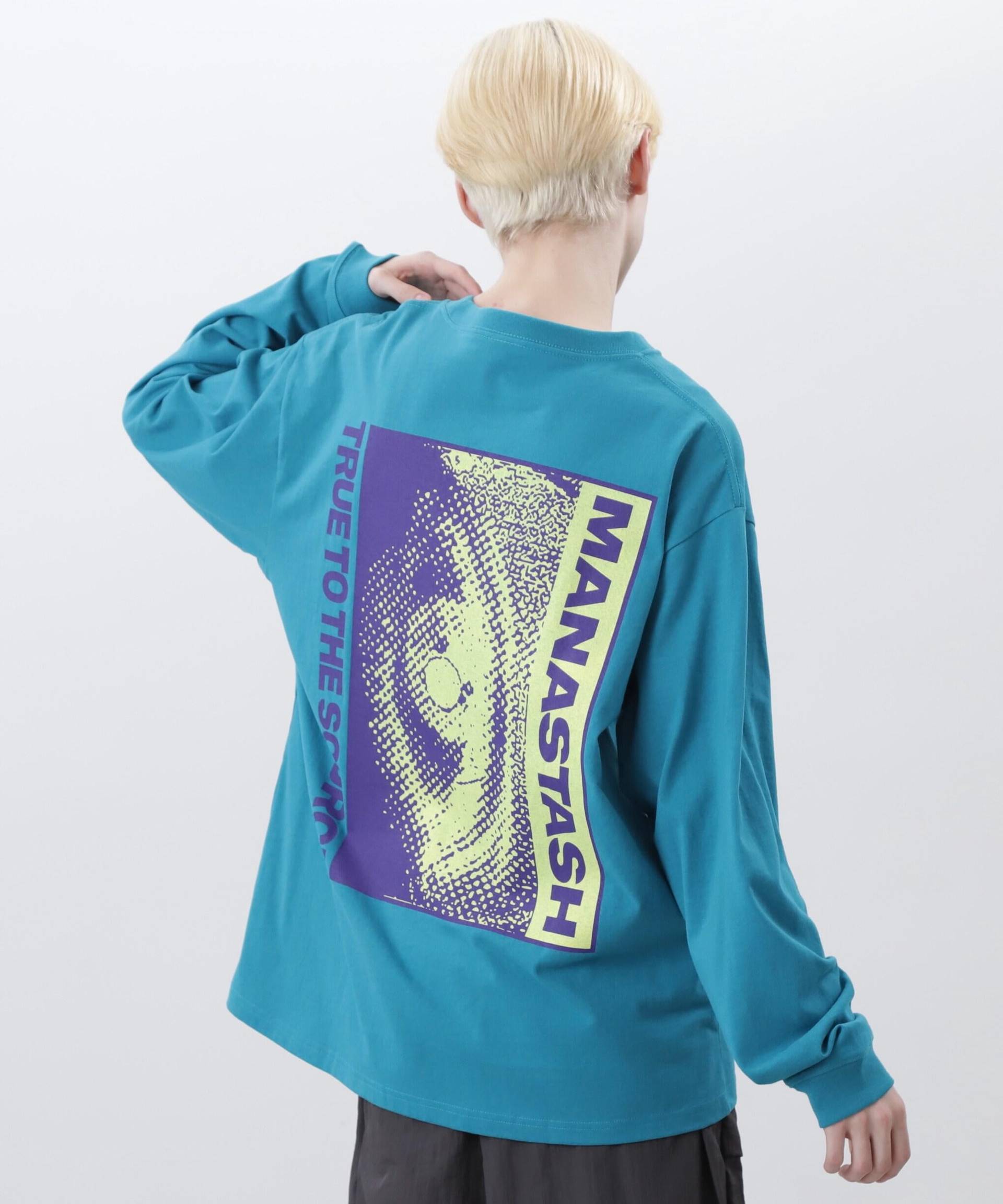 MANASTASH/マナスタッシュ/CiTee L/S TEE EYE/シティーロングスリーブ アイ ターコイズ4
