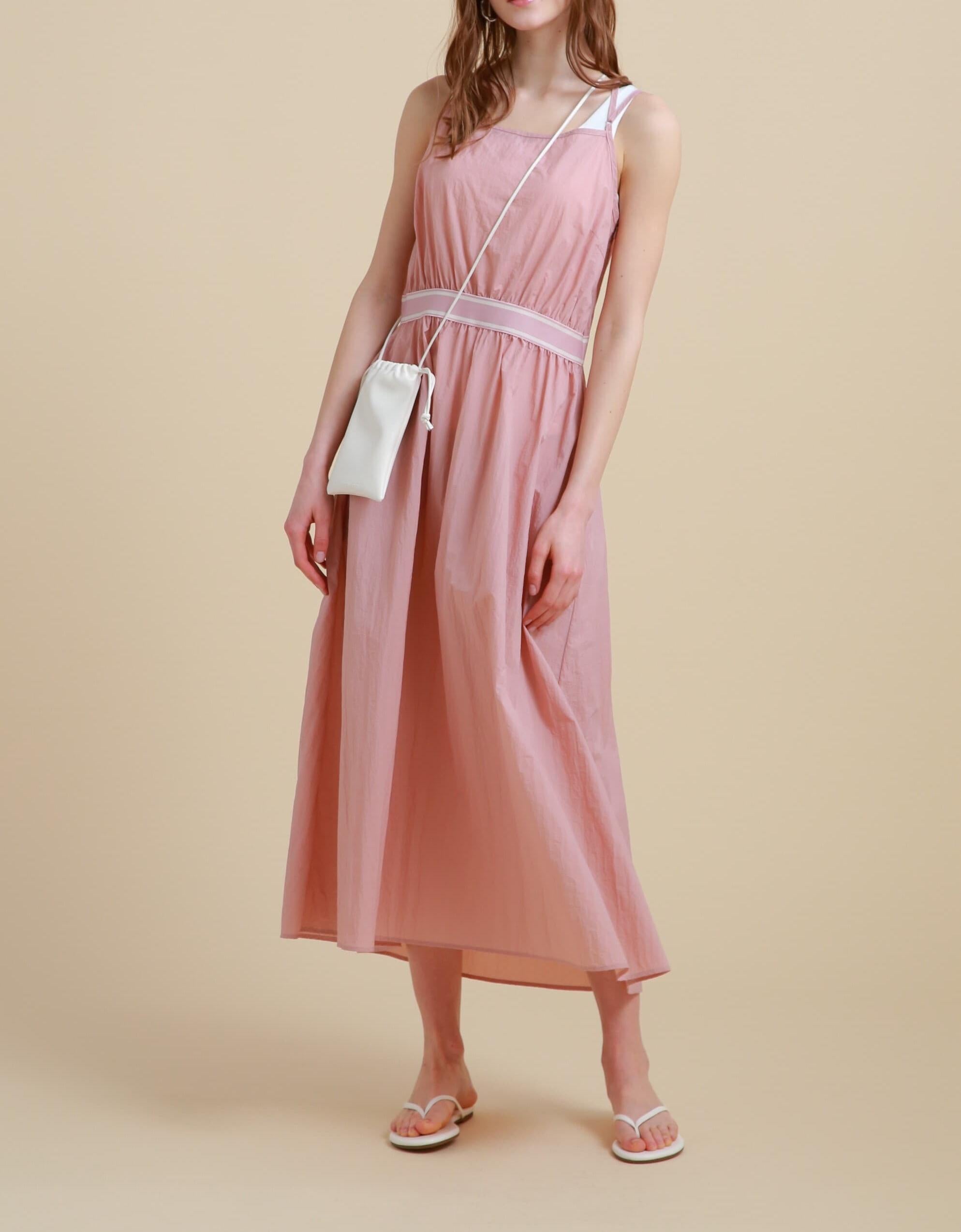[THE HOLIDAY CLOSET]フラットサンダル＆ショルダーポーチ エクリュ1