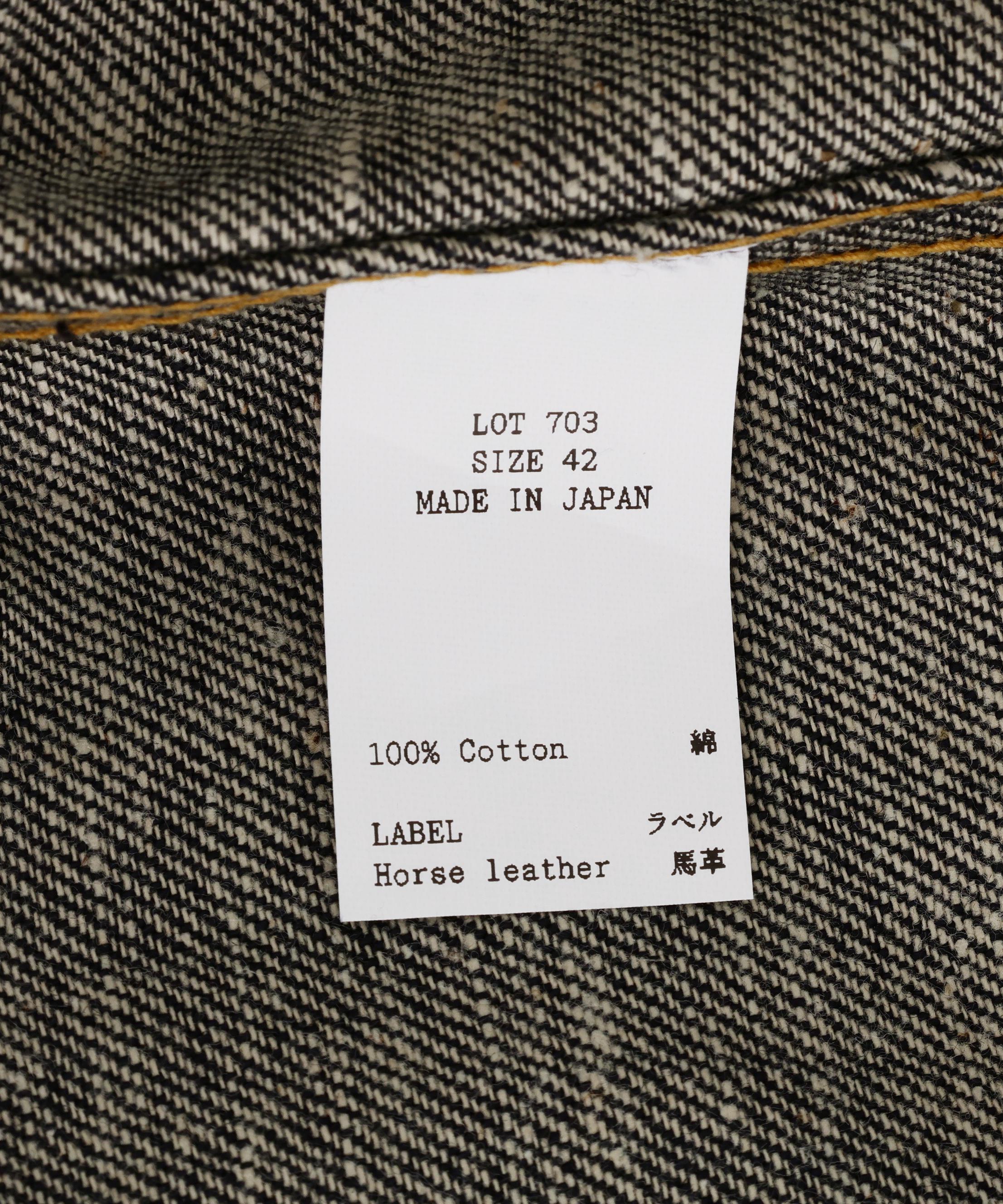 T.T/Lot.703 Denim Jacket C.1920s/TAIGA TAKAHASHI