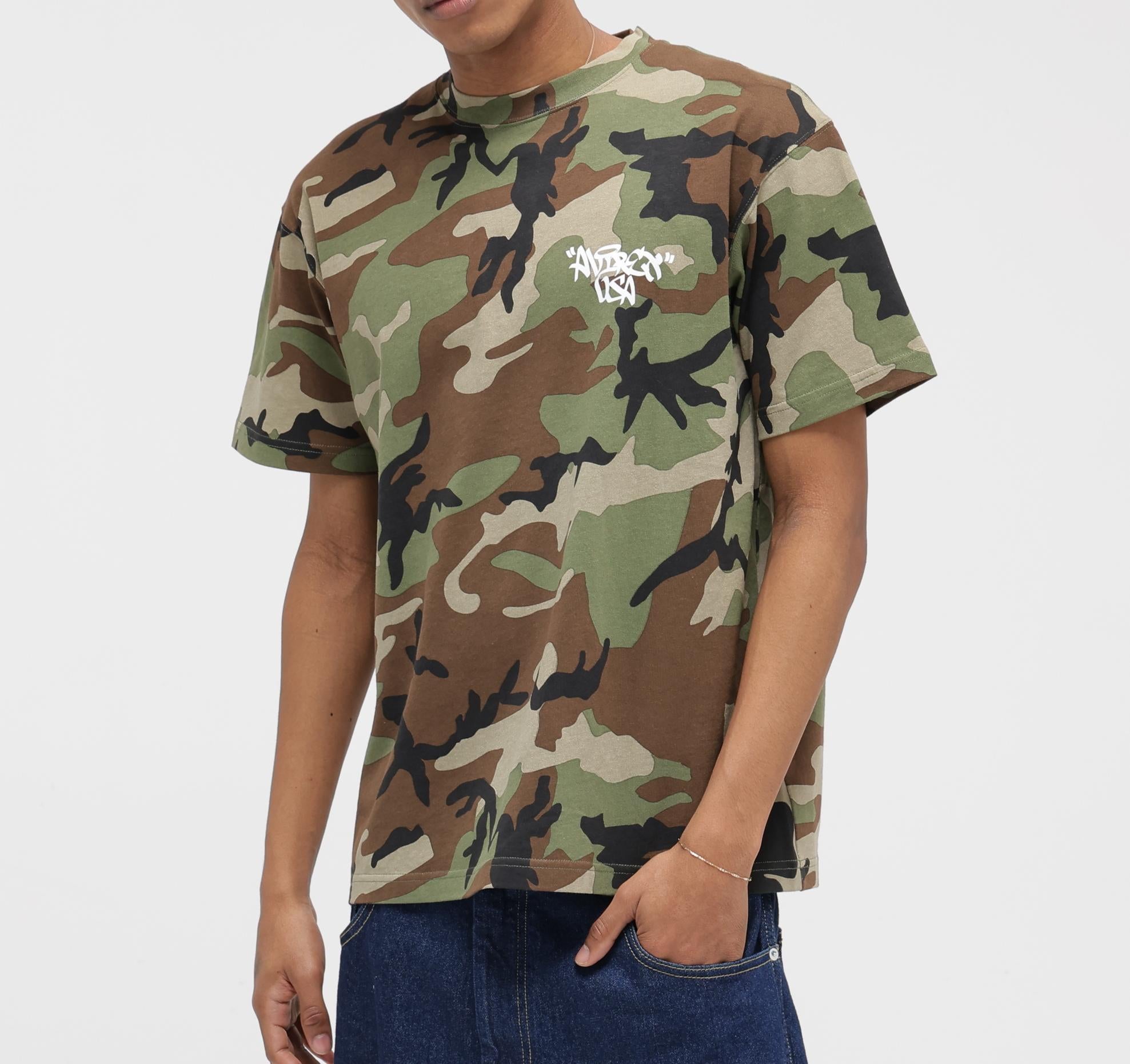 《直営店限定》CAMO T-SHIRT オリーブカモ1