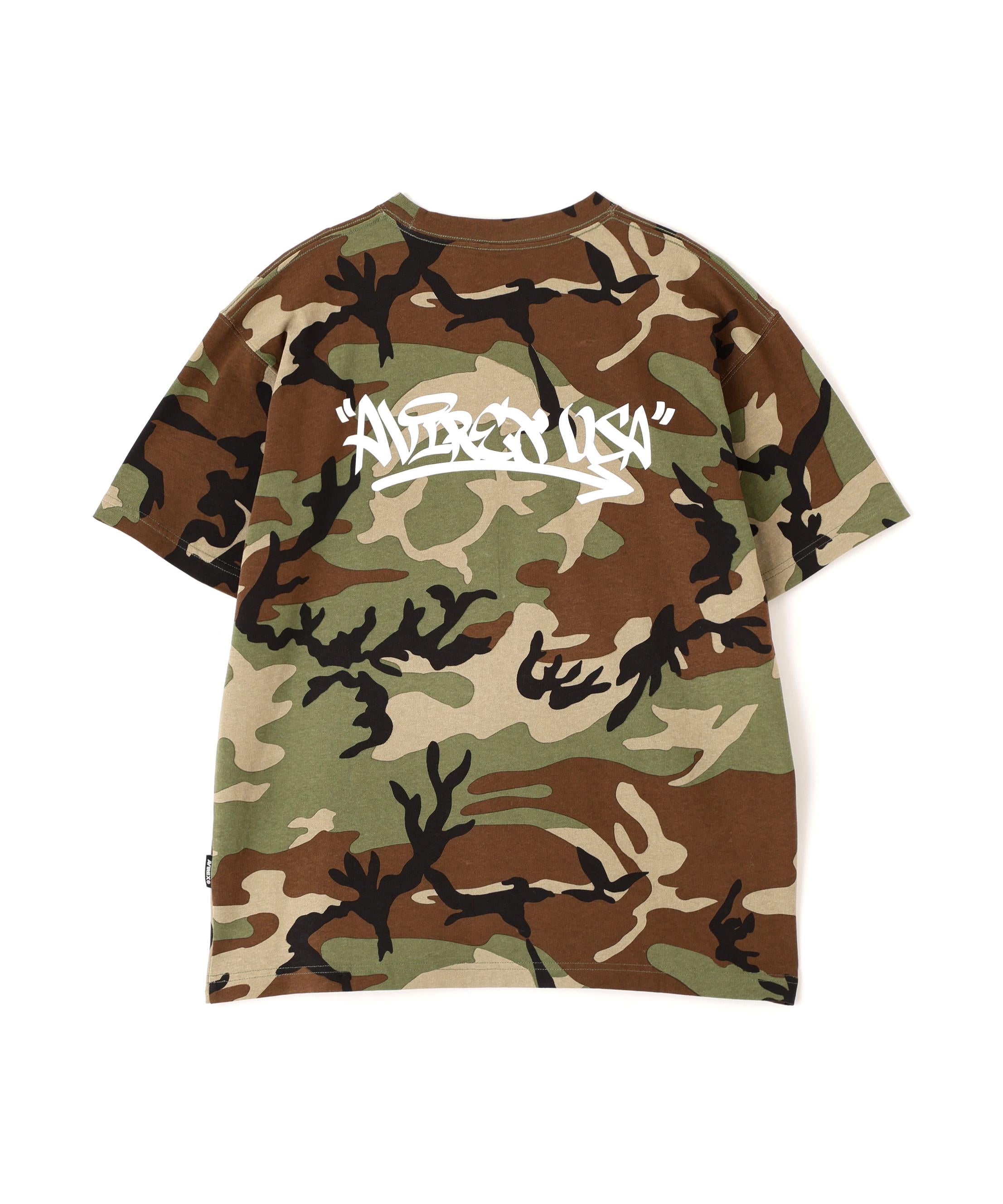 《直営店限定》CAMO T-SHIRT オリーブカモ1