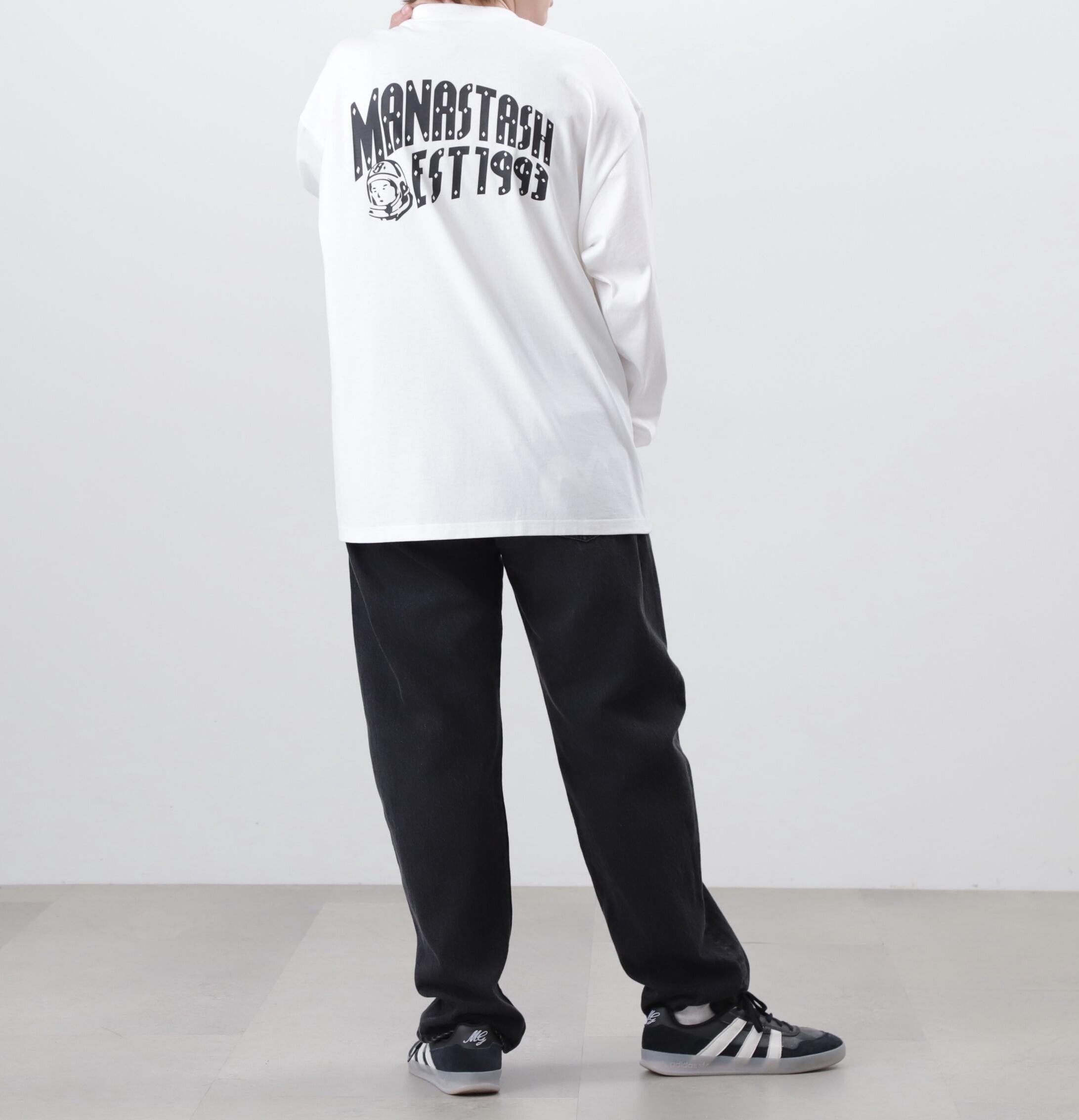 マナスタッシュ（Manastash）/×BILLIONAIRE BOYS CLUB／ BBC L／S TEE ARCH LOGO BILLIONAIRE BOYS CLUB/ BBC L/S TEE ARCH LOGO
