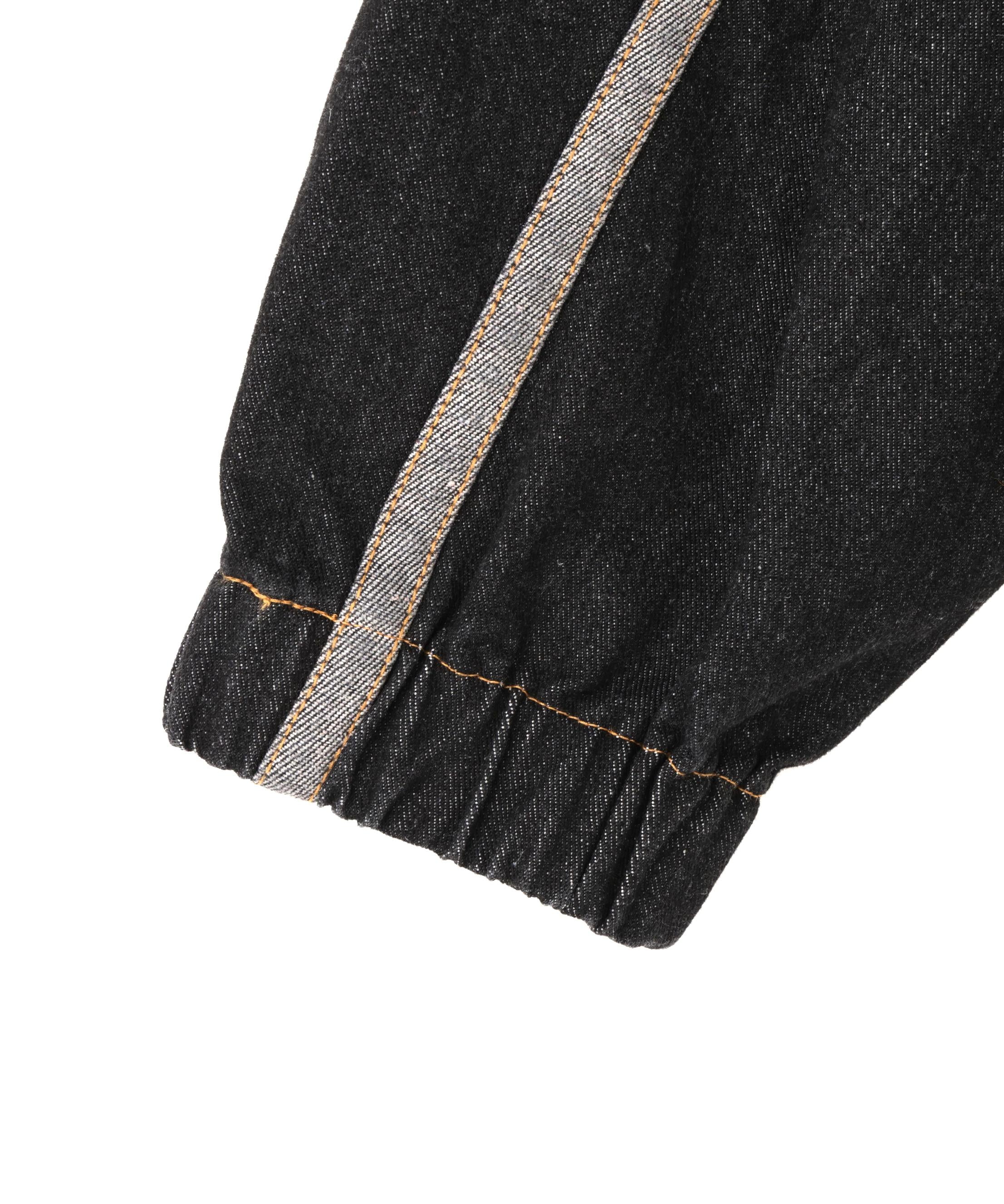 DankeSchon/ダンケシェーン/HOOD DENIM JACKET ブラック