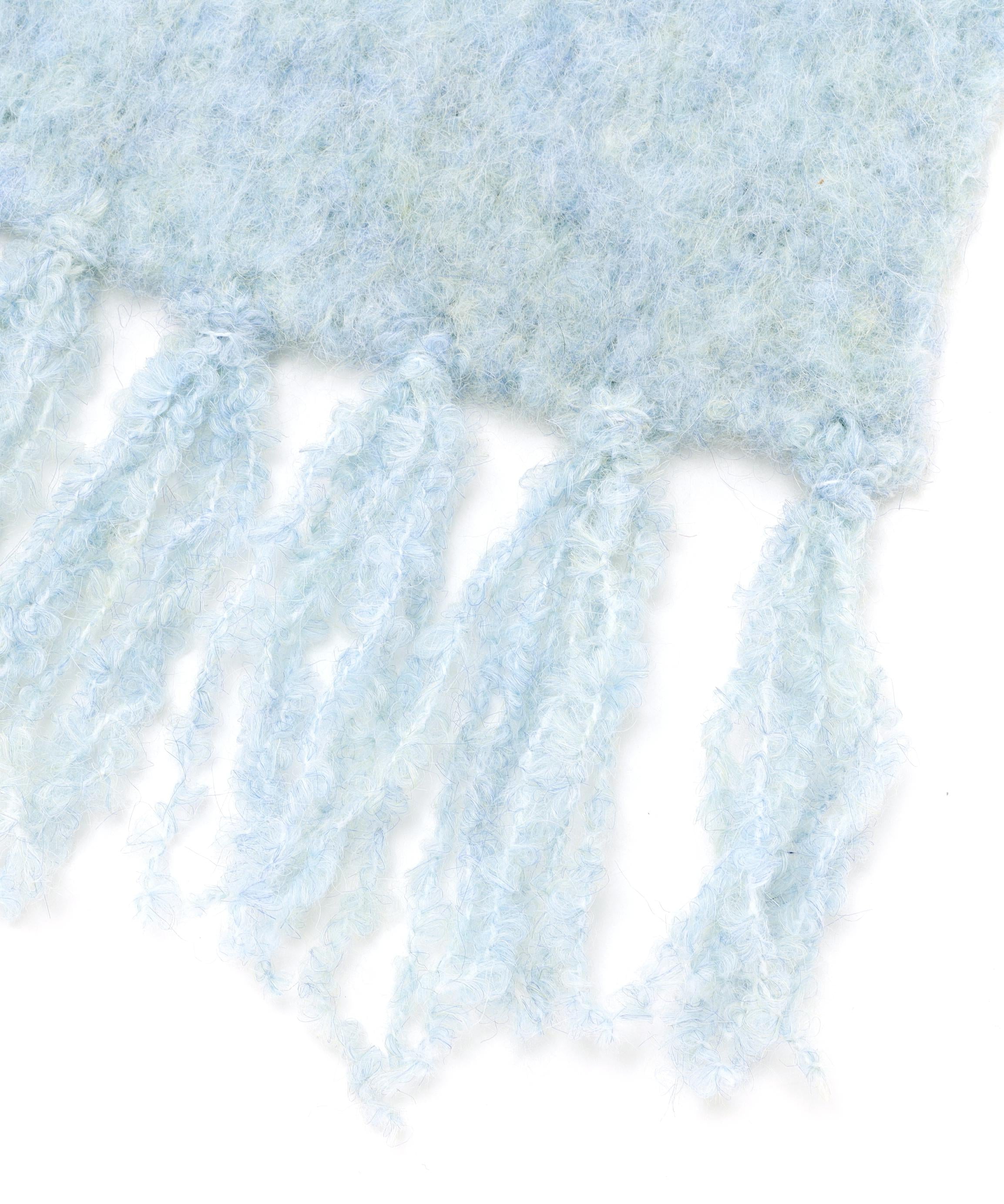 メランジミストマフラー ミストブルー