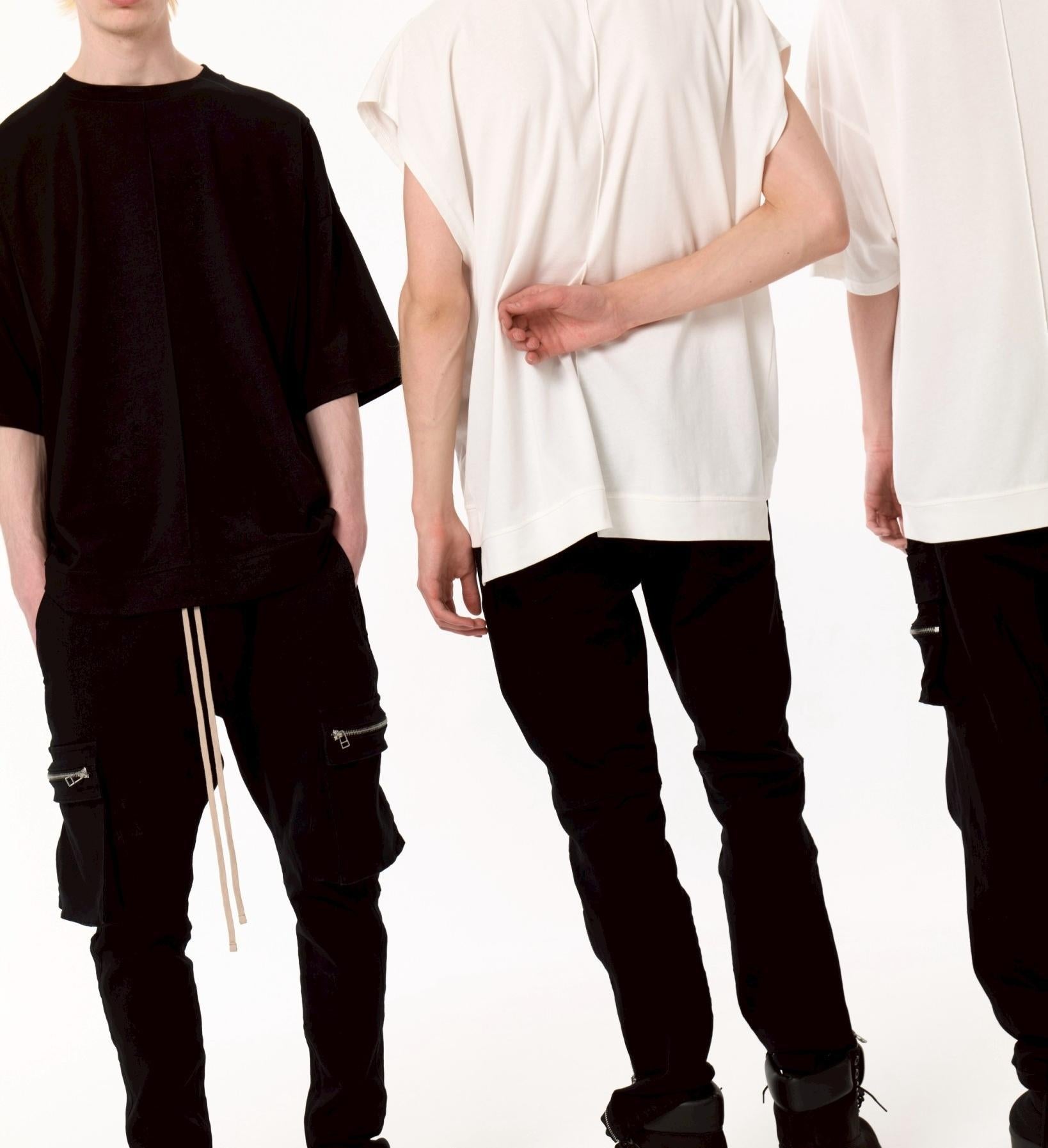 DankeSchon/ダンケシェーン/P>EMIUM TC RLACK FLAP PANTS/フラップパンツ ブラック