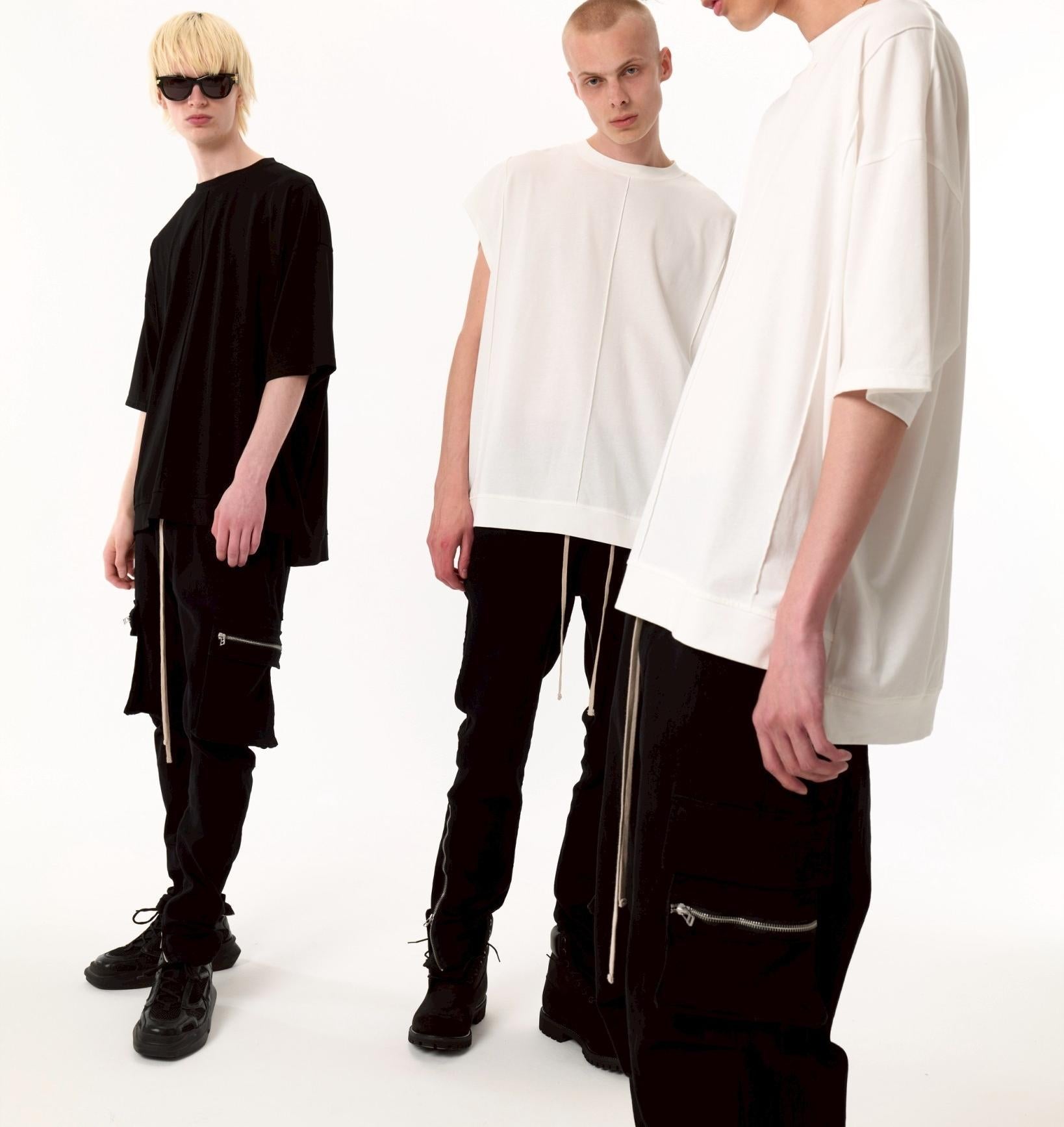 DankeSchon/ダンケシェーン/P>EMIUM TC RLACK FLAP PANTS/フラップパンツ ブラック