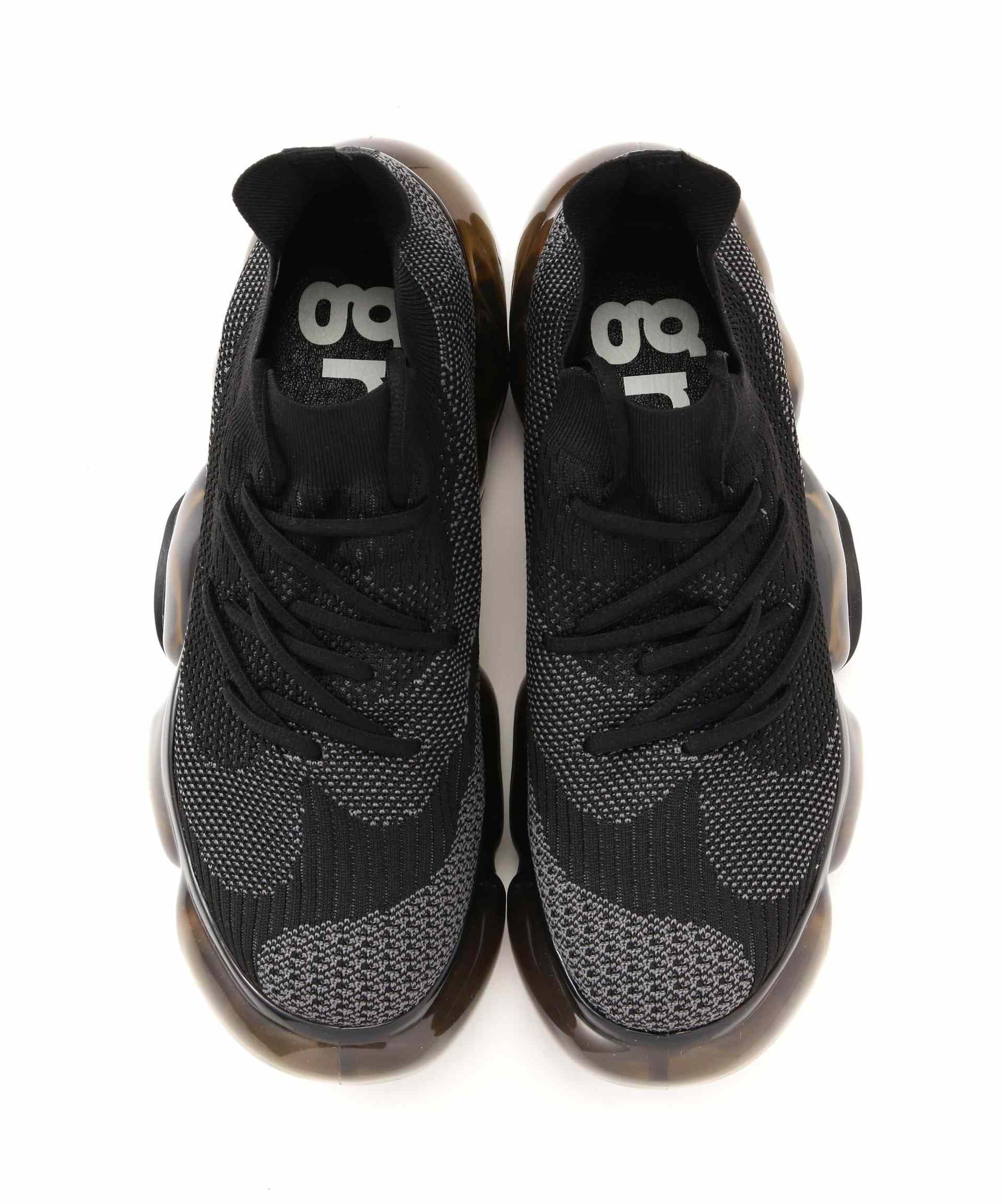 靴 grounds MOOPIE BLACK GRAY / BLACK grounds/MOOPIE BLACK