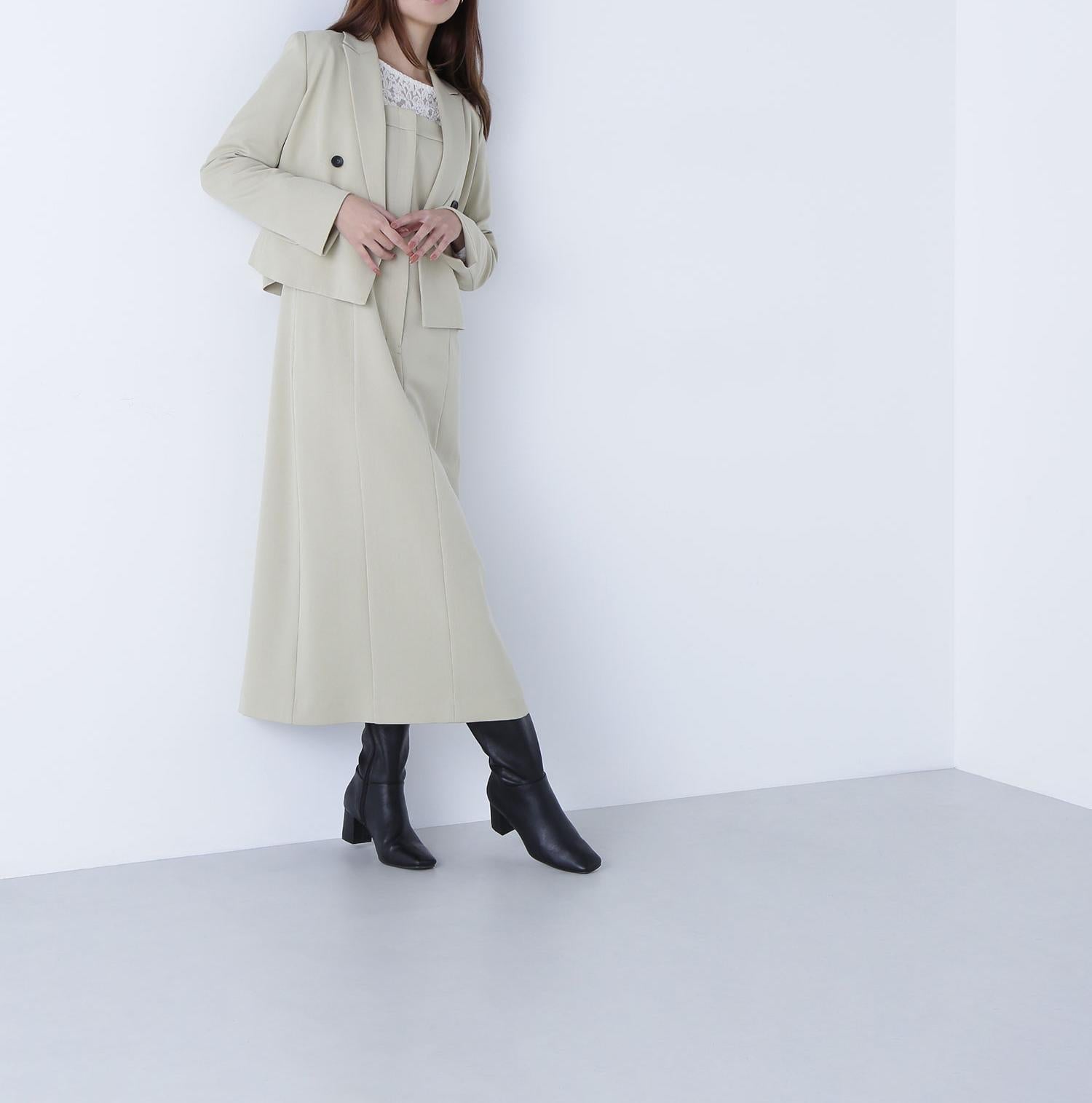 キャミワンピース クレイイエロー