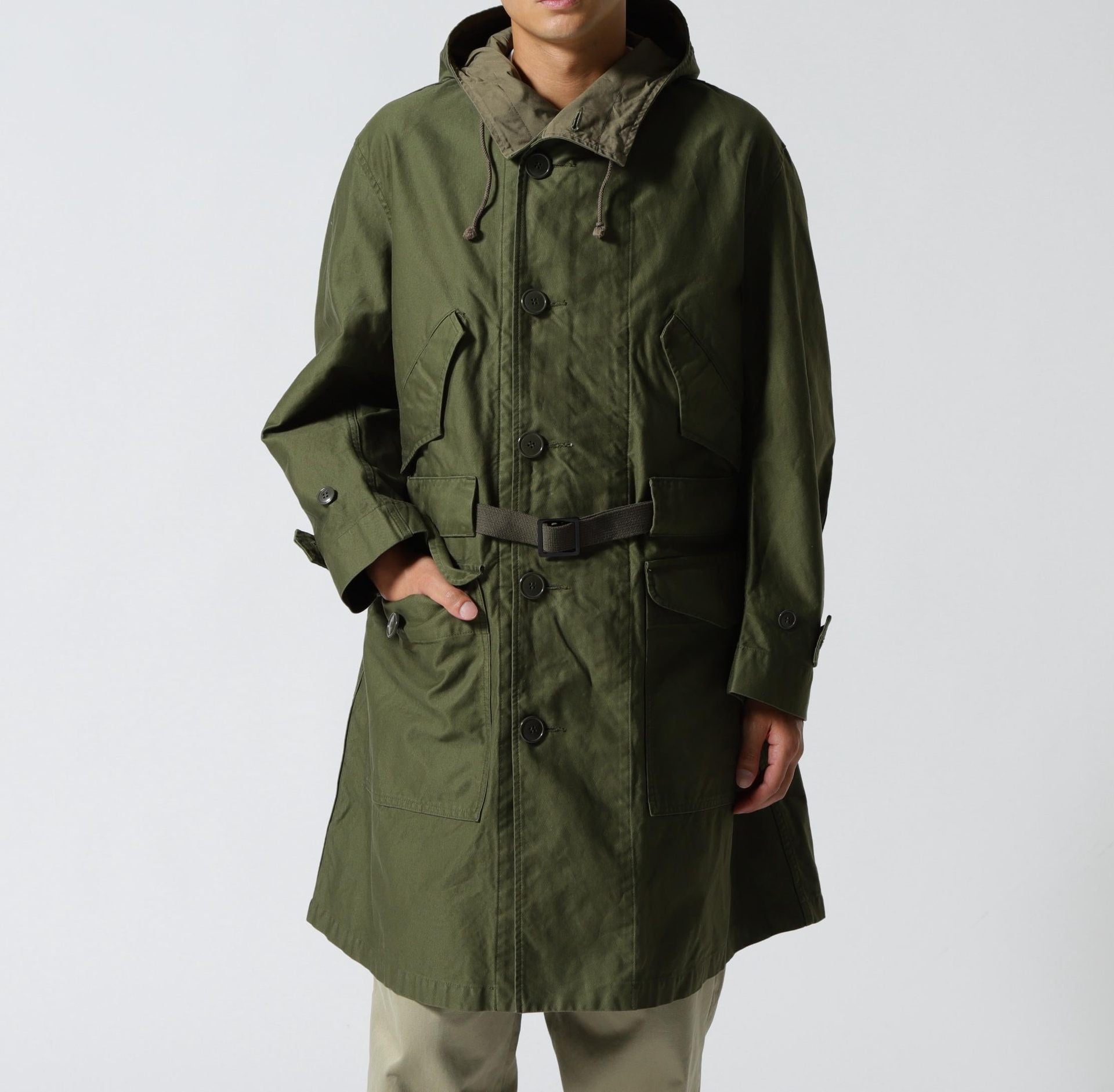 《VINTAGE LINE》M-47 FIELD COAT オリーブ