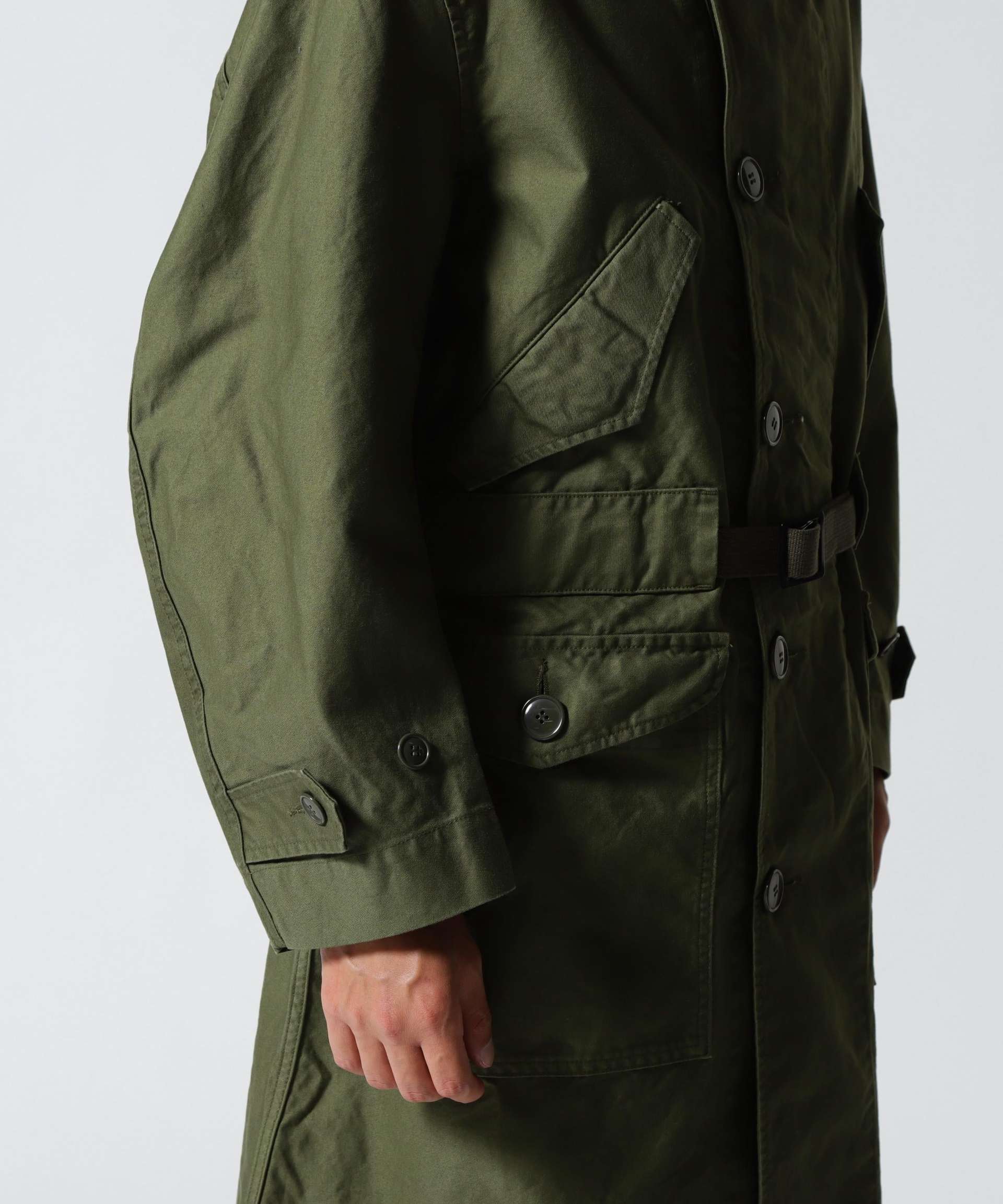 《VINTAGE LINE》M-47 FIELD COAT オリーブ
