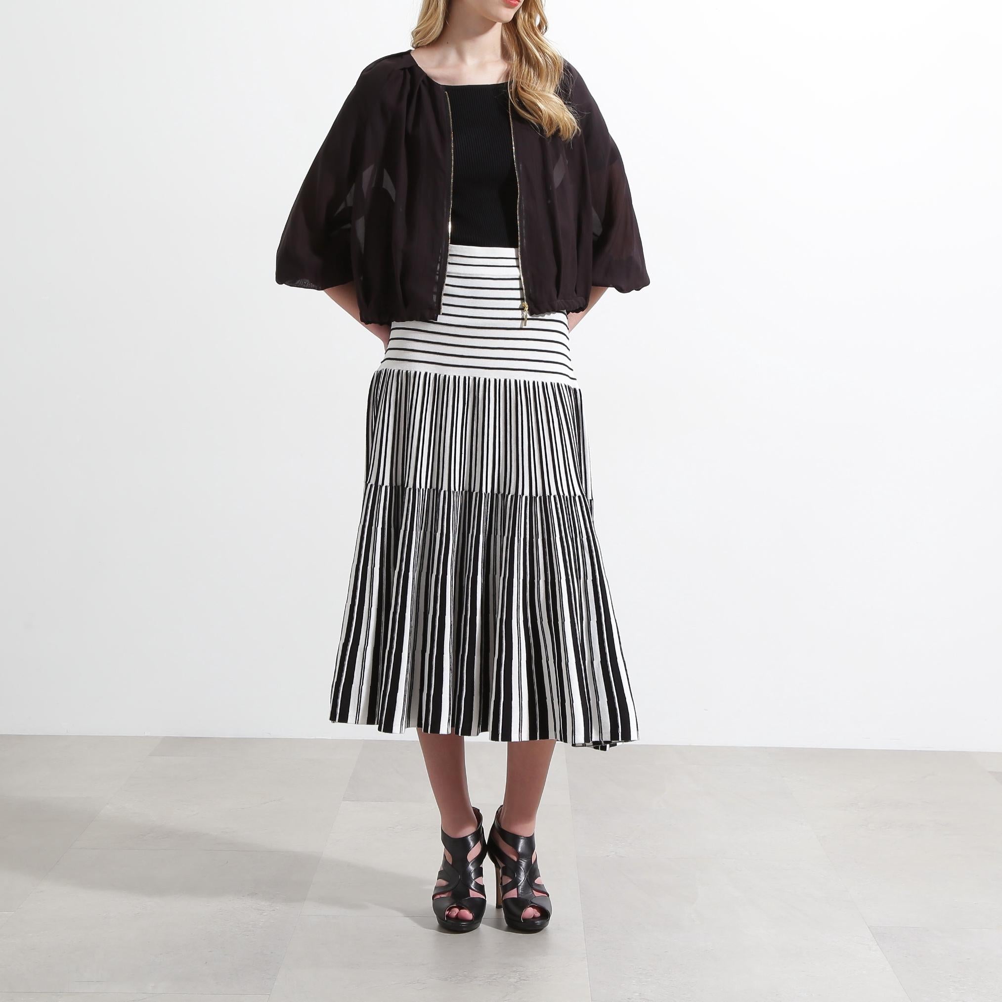 ◆シアータックジップブルゾン ブラック