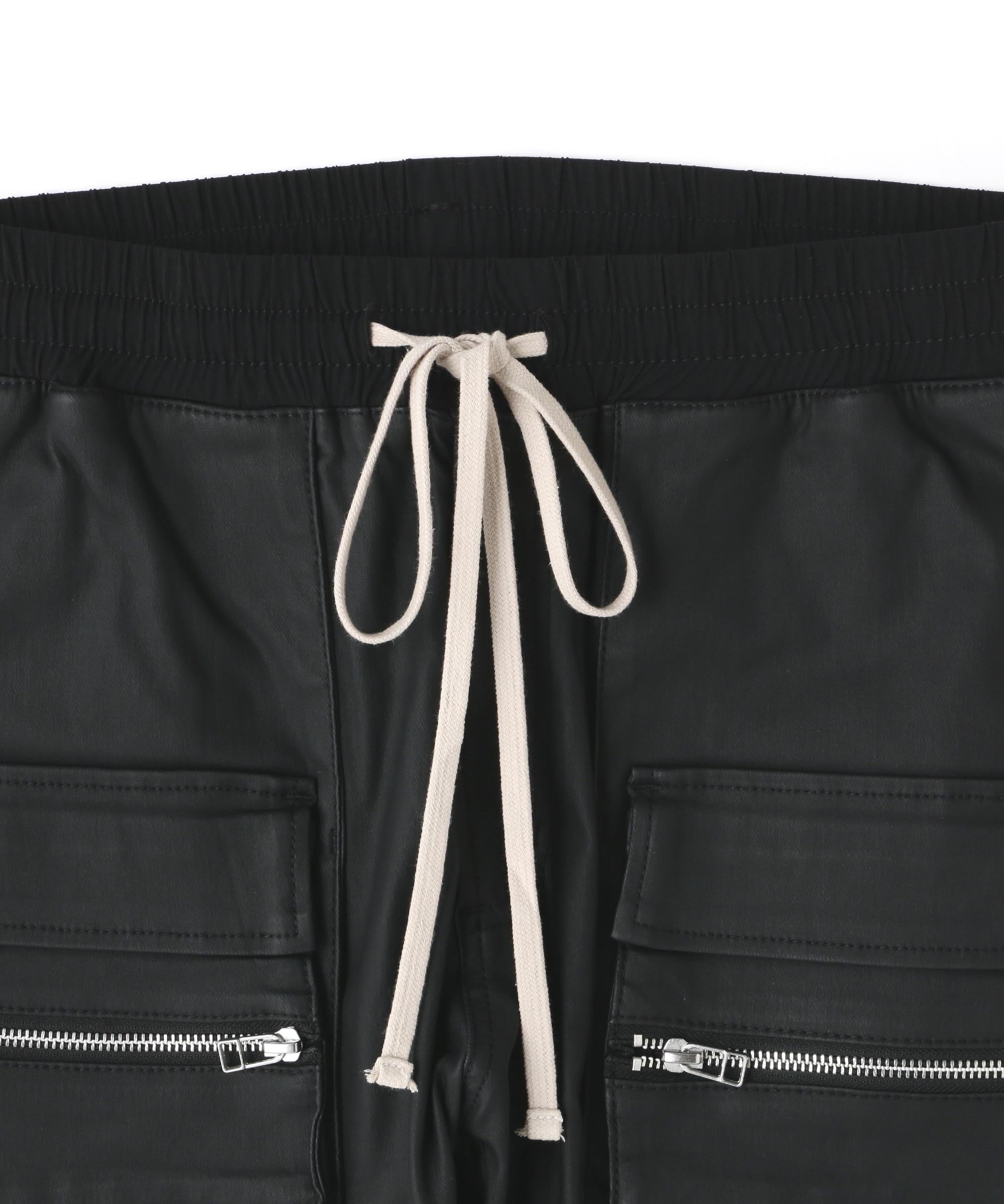 DankeSchon/ダンケシェーン/COATING FLAP POCKET PANTS