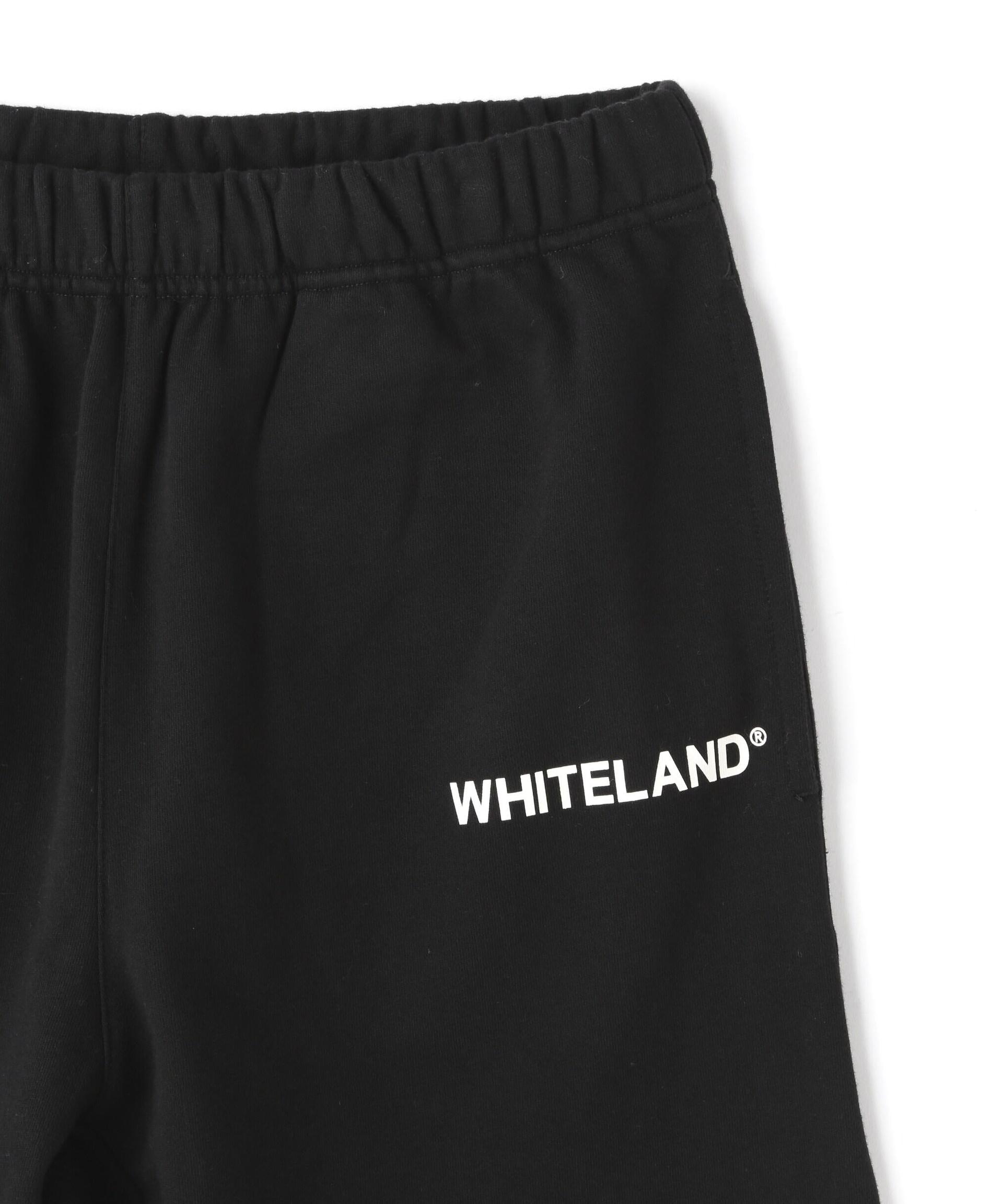 WHITELAND/ホワイトランド/LOGO SWT PT/ロゴスウェット ブラック