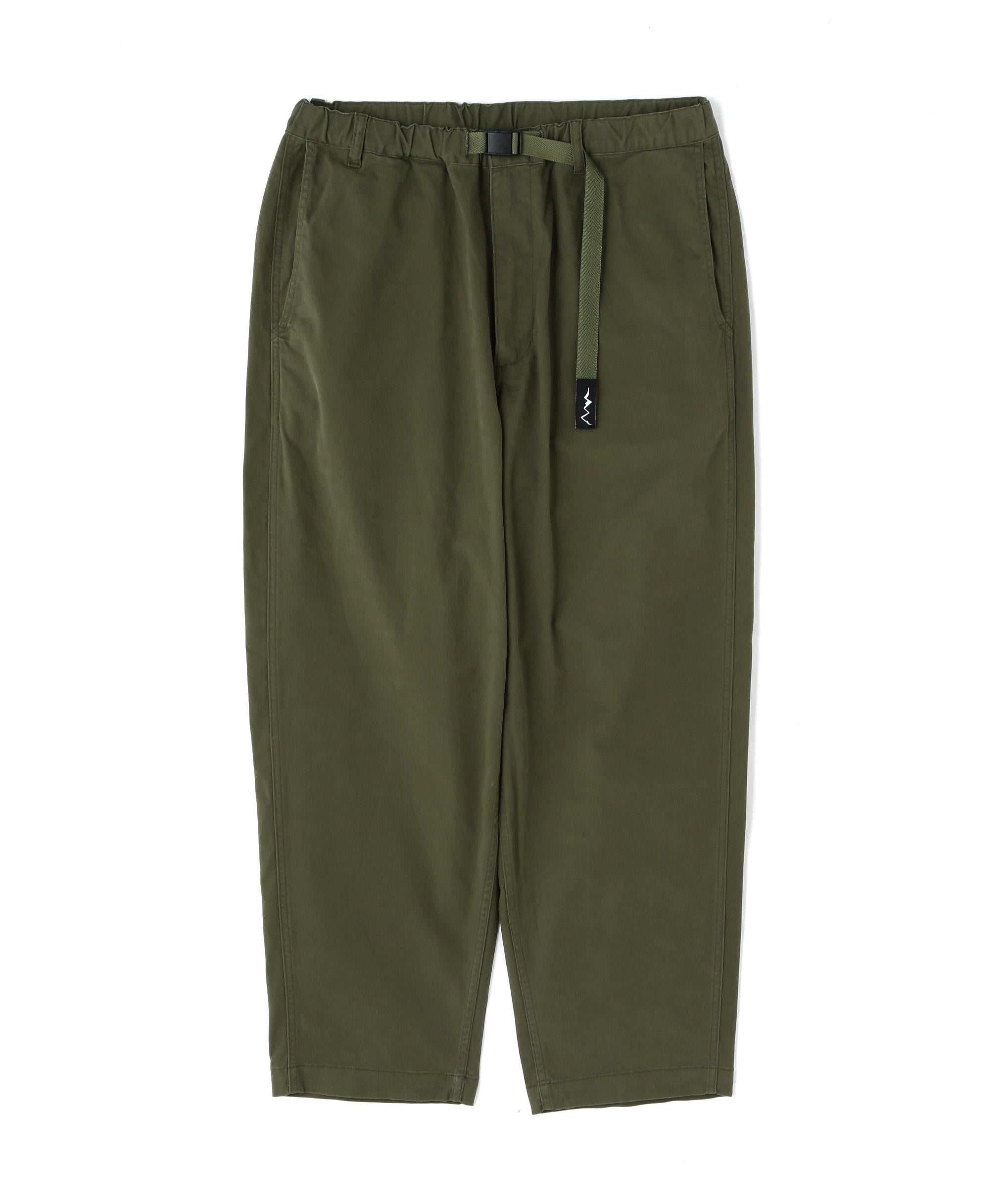 MANASTASH/マナスタッシュ/FLEX CLIMRE> WIDE LEG PANTS オリーブ