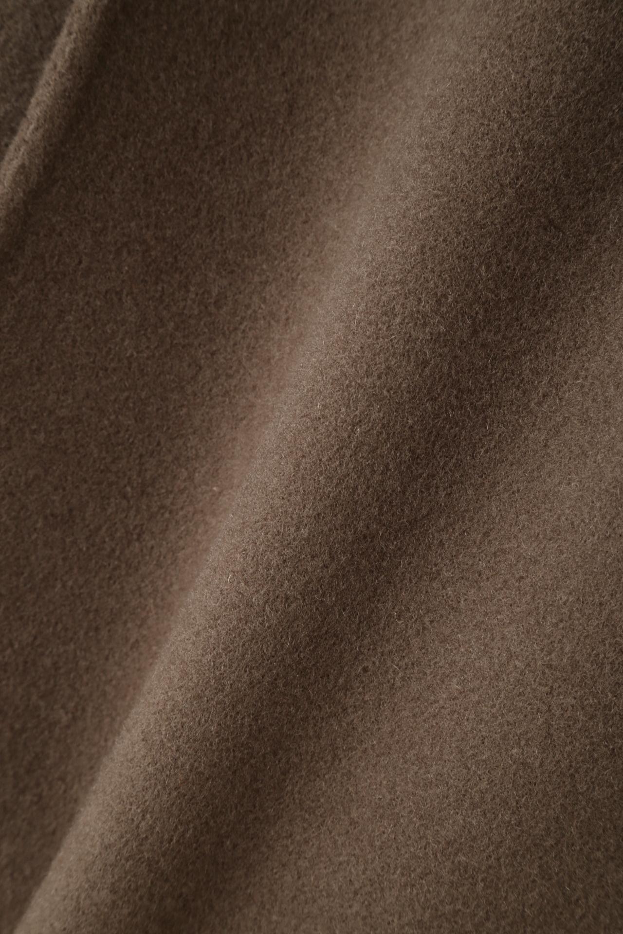 ◆ベルテッドリバーコート ココアブラウン