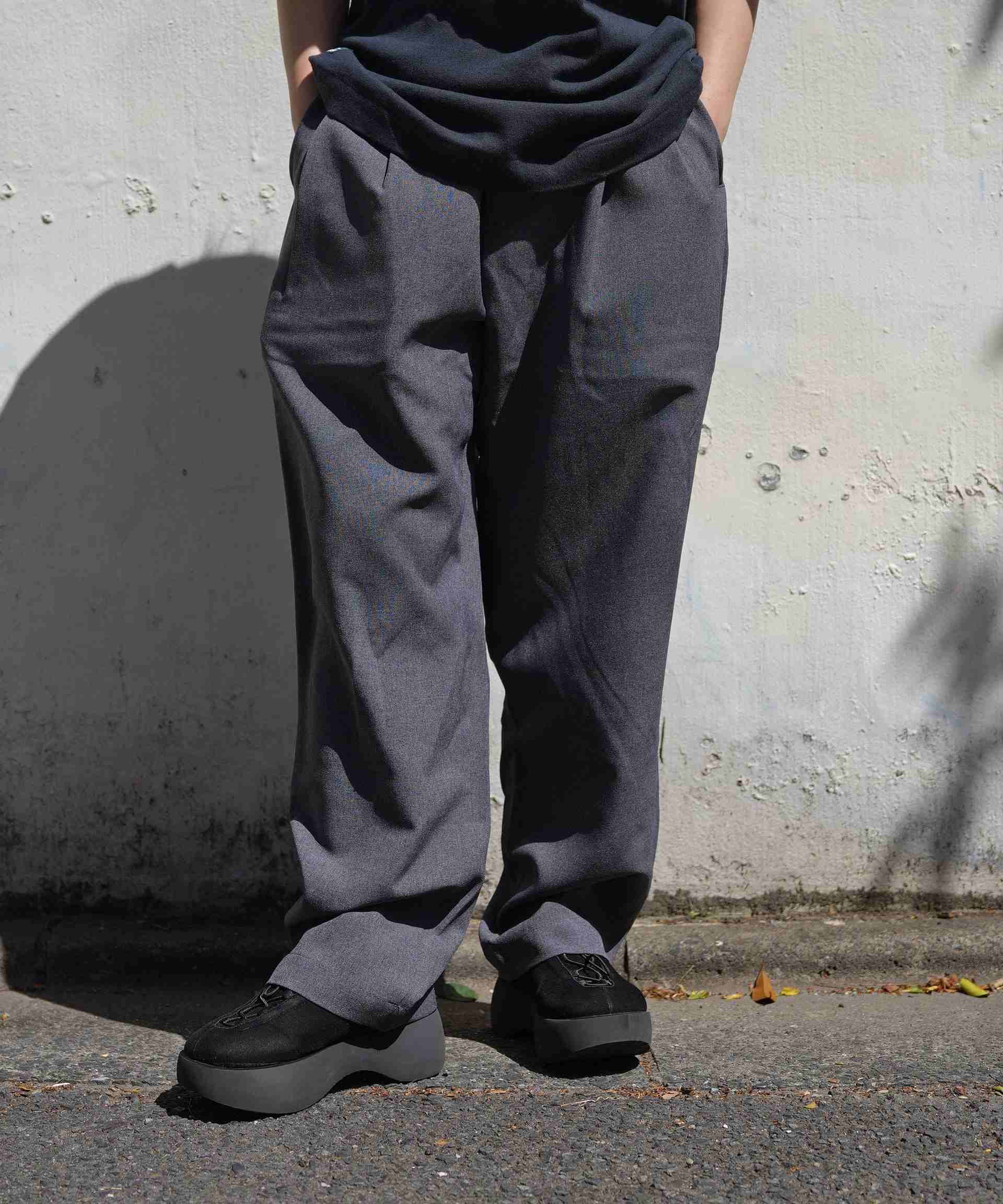 MANASTASH/マナスタッシュ/P>EST PANTS/プレスパンツ チャコール