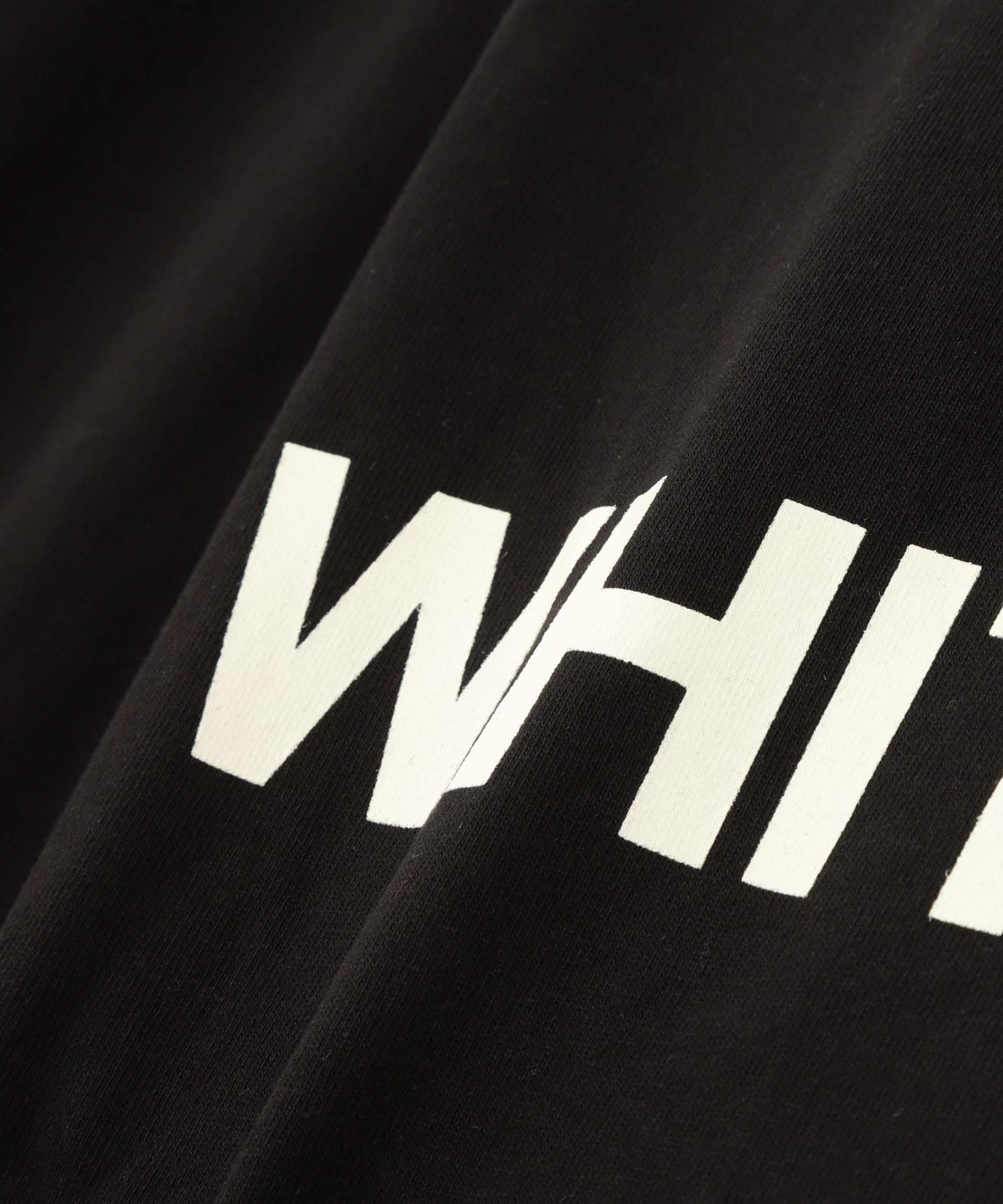 WHITELAND/ホワイトランド/OWL LOGO NOSLEEVE TEE ブラック
