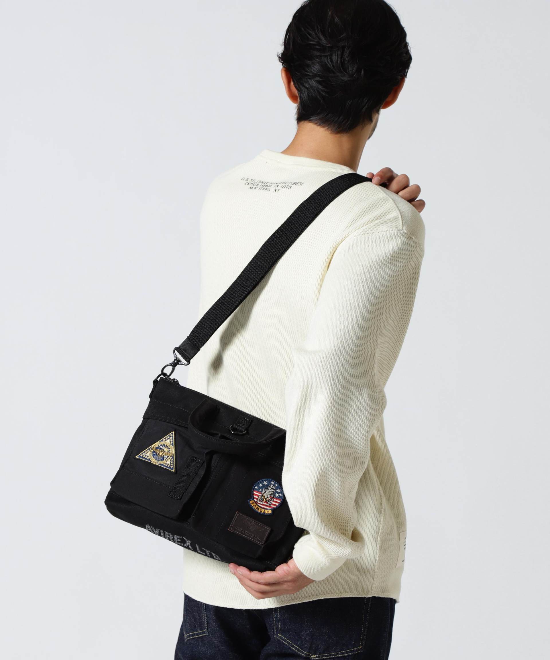 MINI HELMET RAG ”TOP GUN” ブラック
