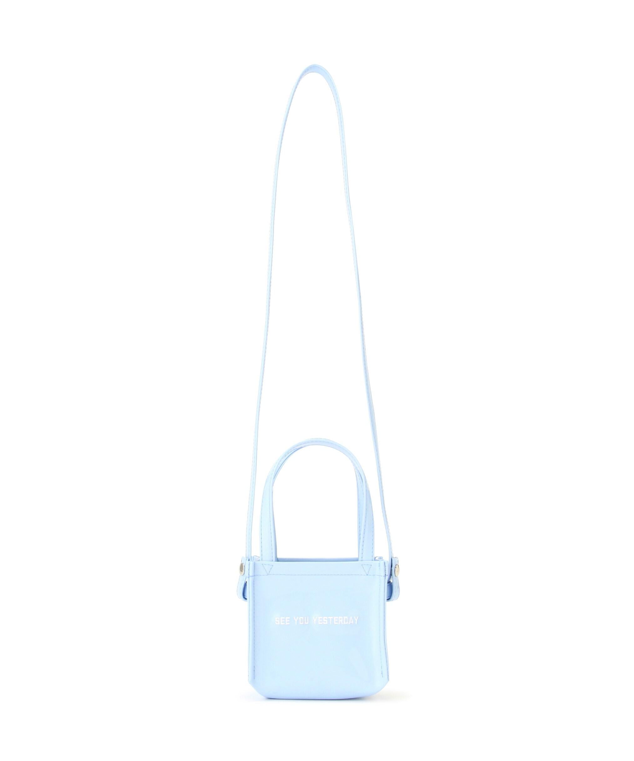 SEE YOU YESTERDAY/シーユーイエスタディ/MINIMINI BAG サックス1