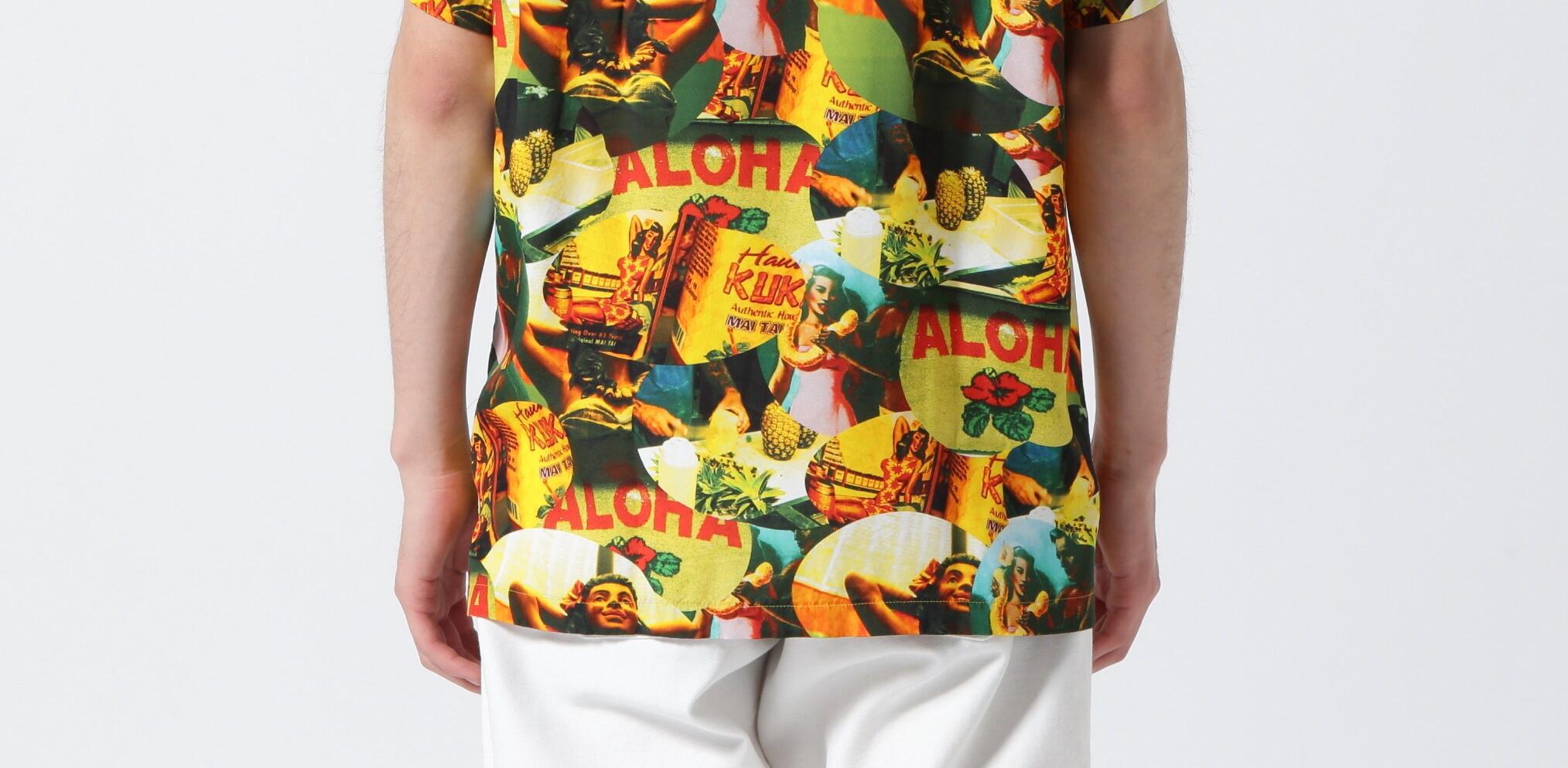 Aloha Blossom/ Aloha Blossom/ WEZ COLLAGE SHIRTS