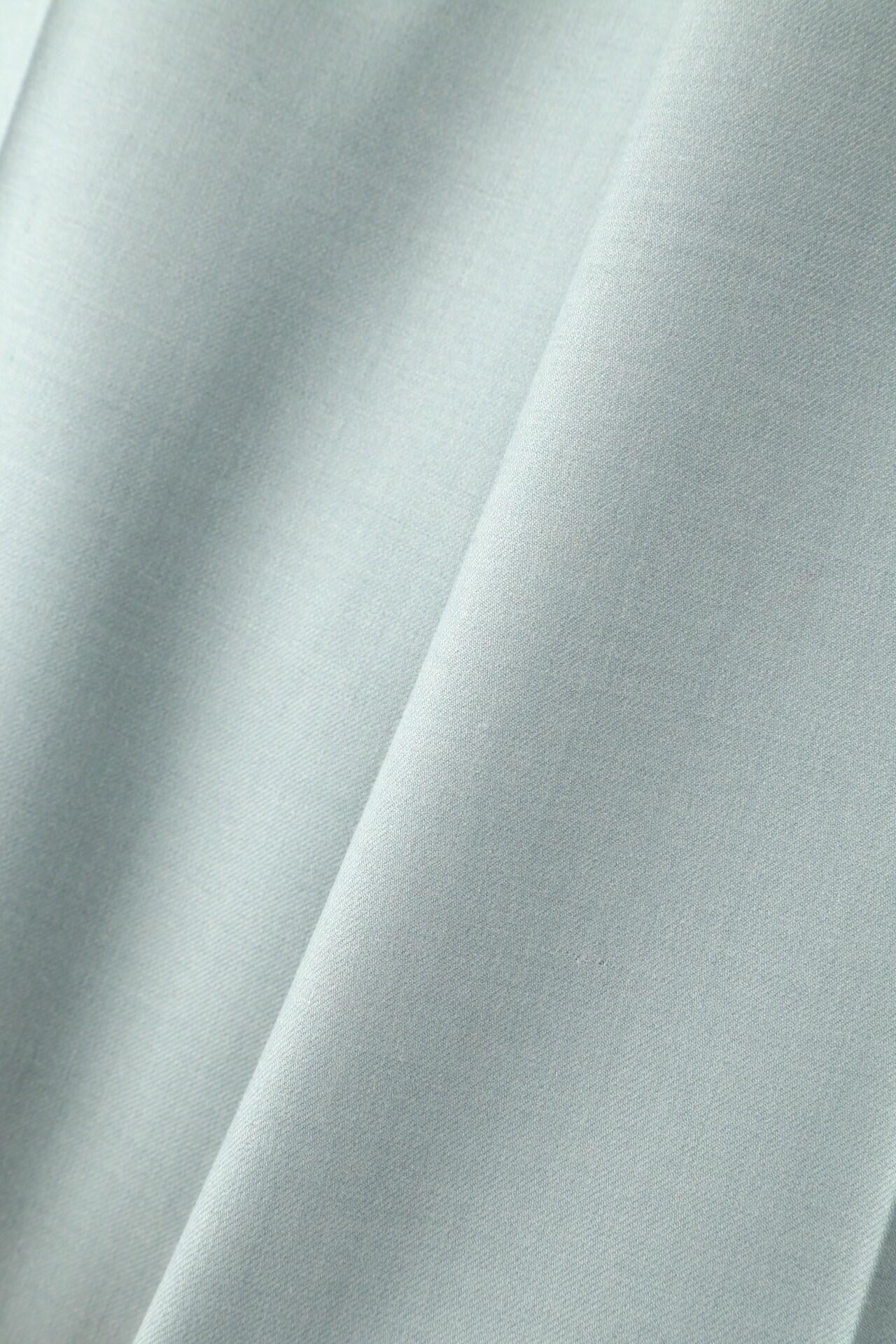 ◆センタープレスセミワイドパンツ ライトグリーン