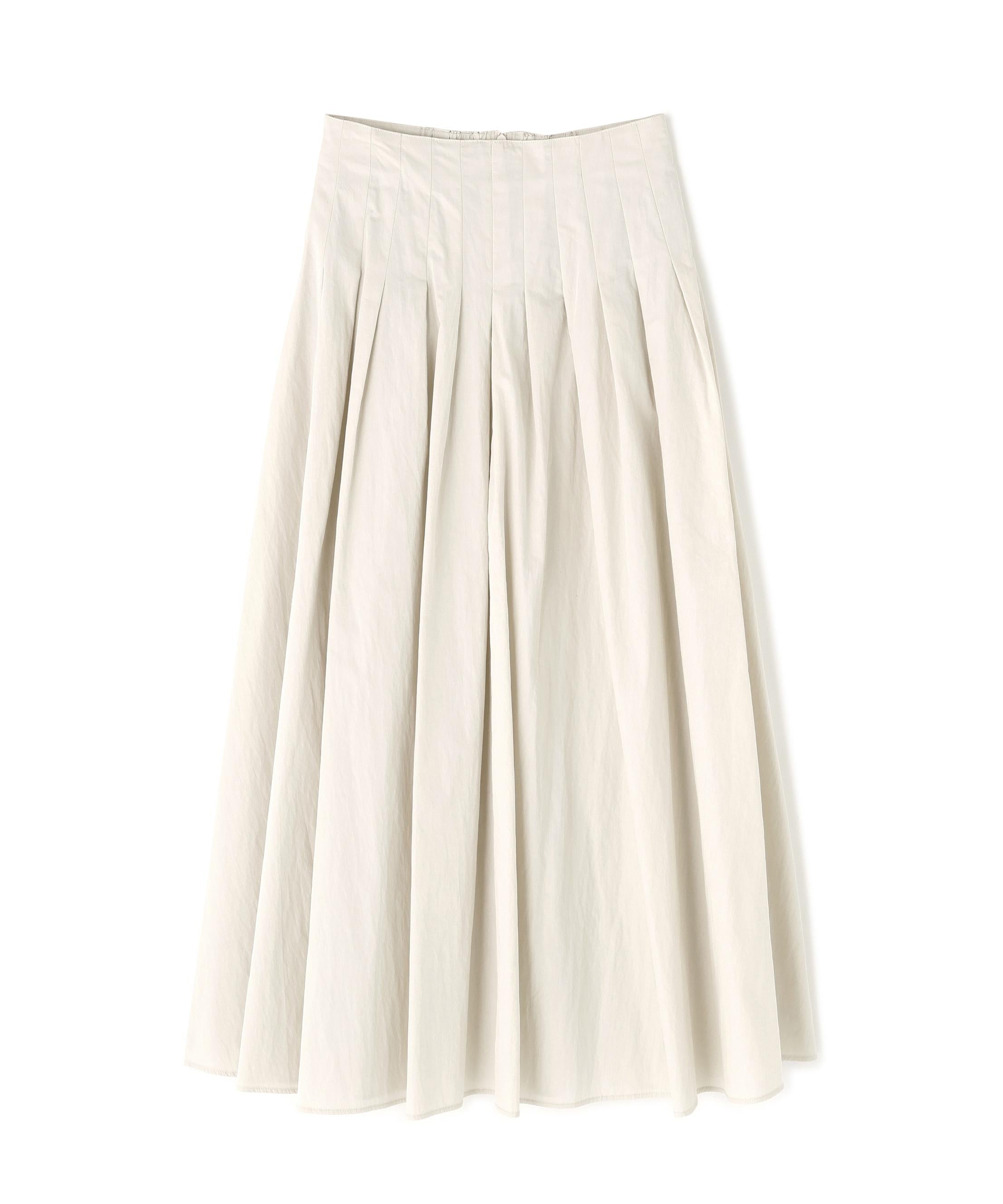 タフタボリュームスカート オフベージュ