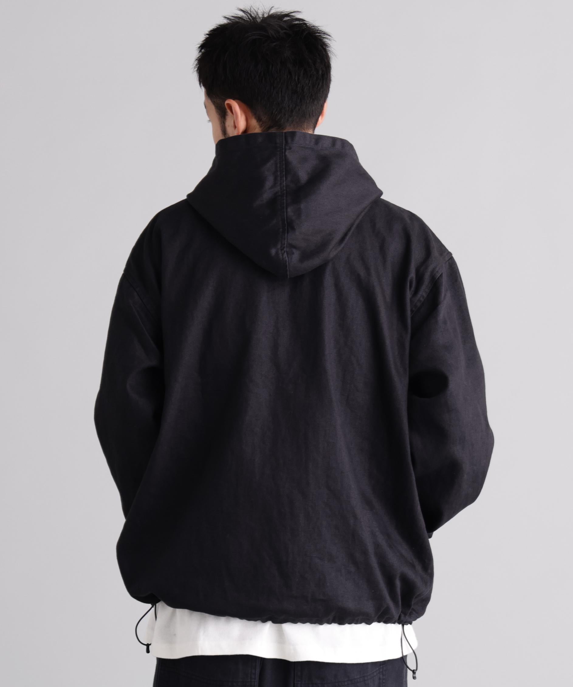 MANASTASH/マナスタッシュ/CHILLIWACK HOODIE/チリワックフーディー ブラック