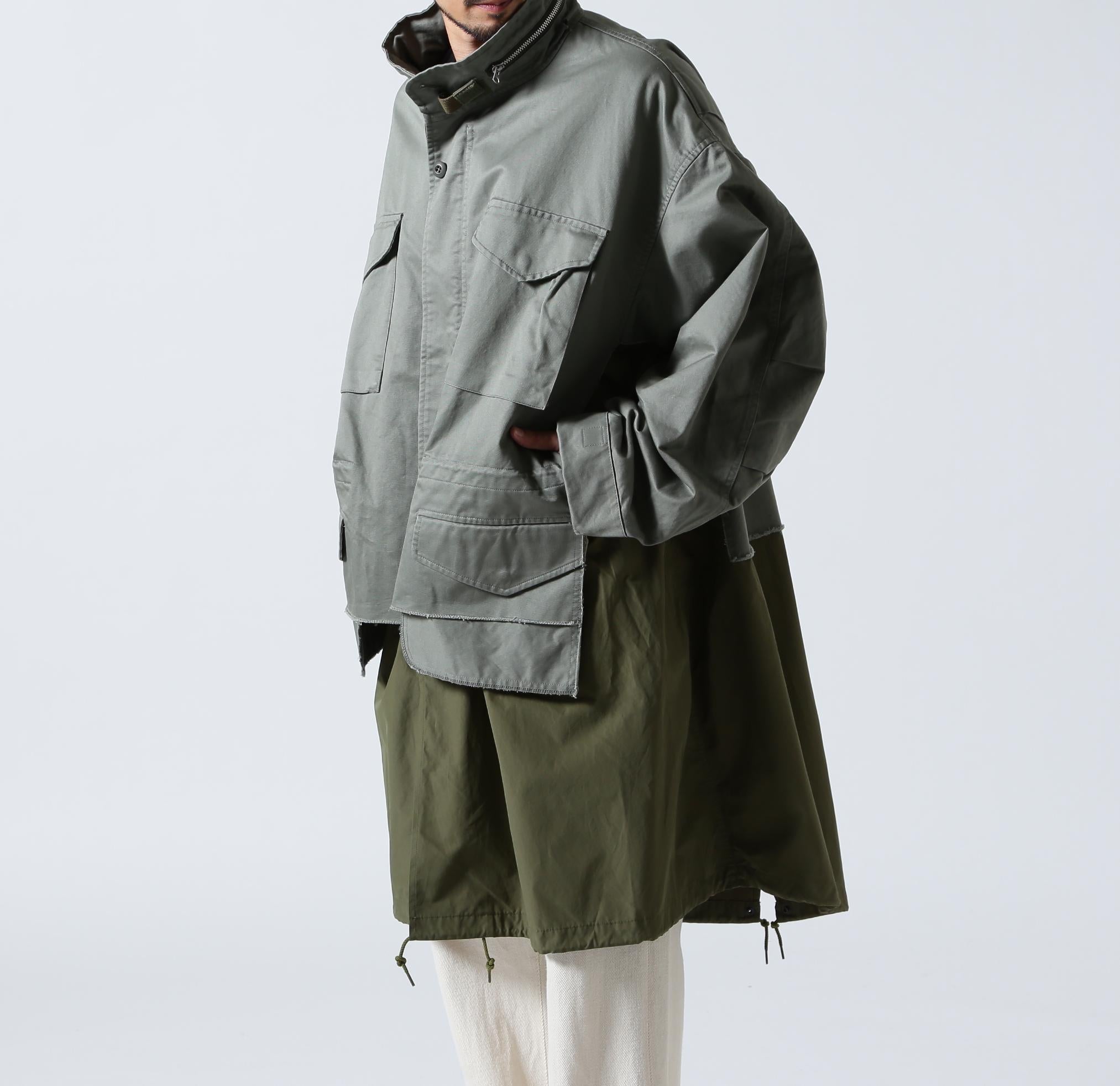 YOKE/Connected Military Coat/YK25FW01022C