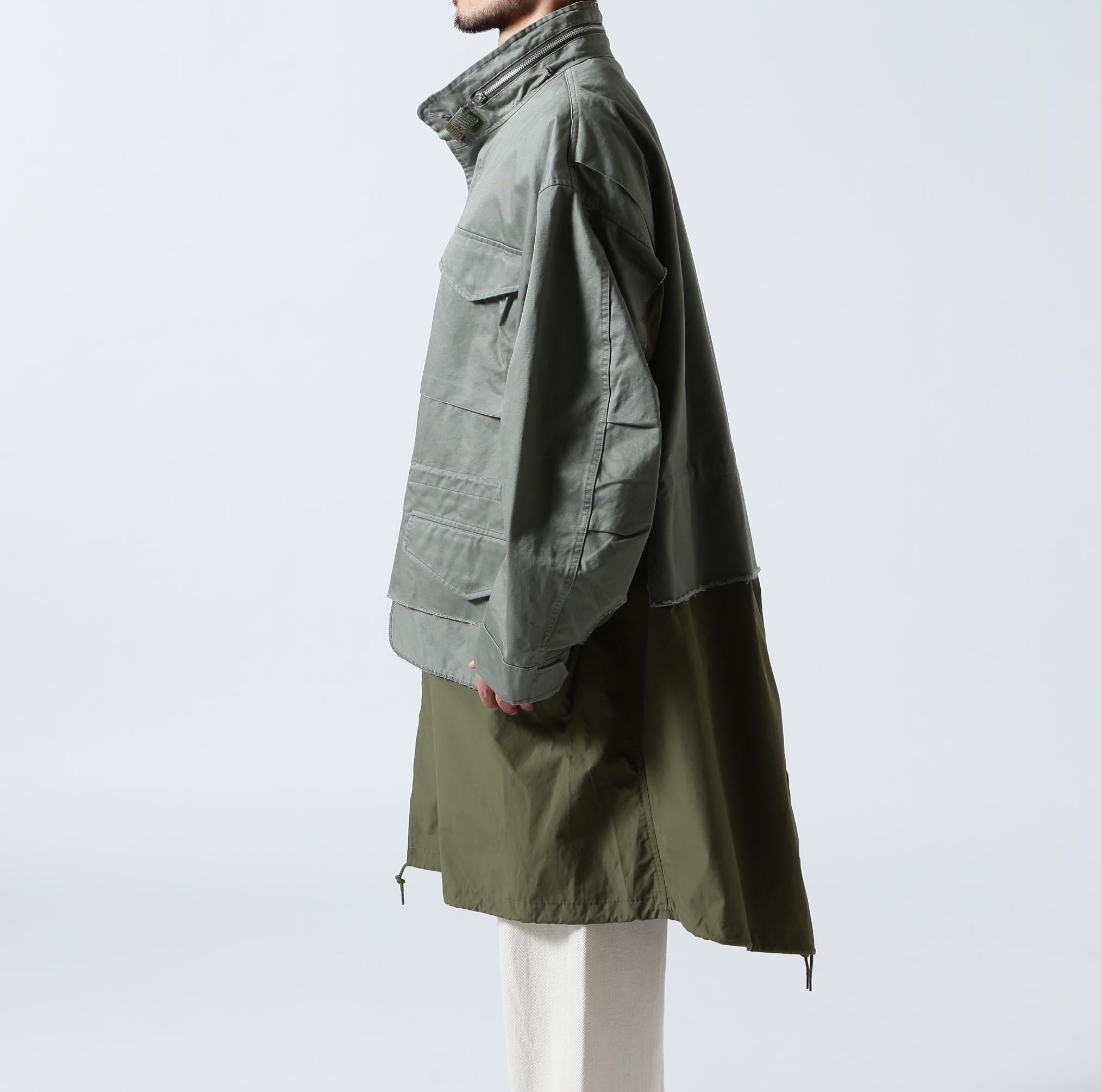 YOKE ヨーク Military Over Coat コート Stand Collar Over Coat | YOKE Official Website