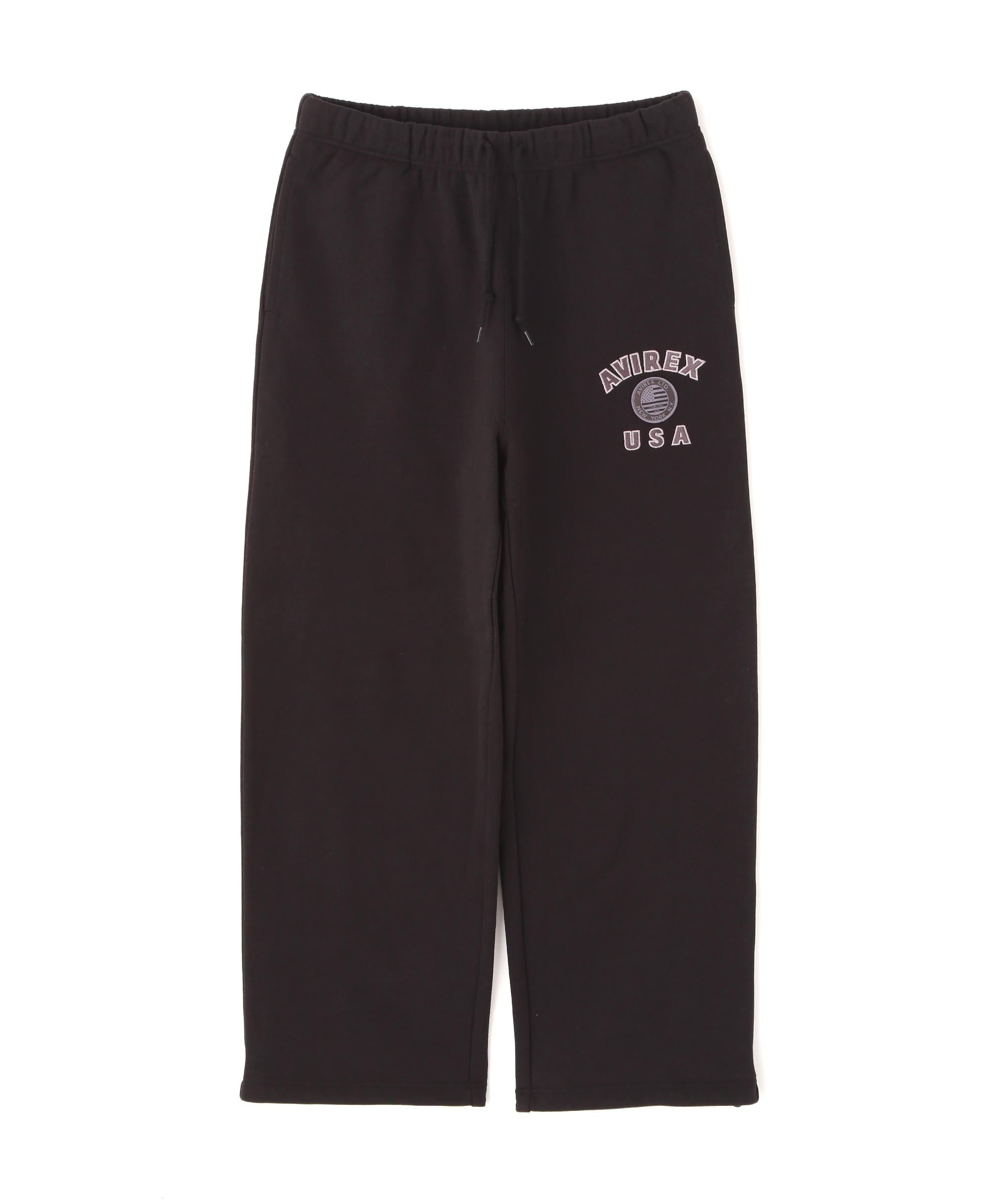 《直営店限定》VARSITY FLAG SWEAT PANTS ブラック