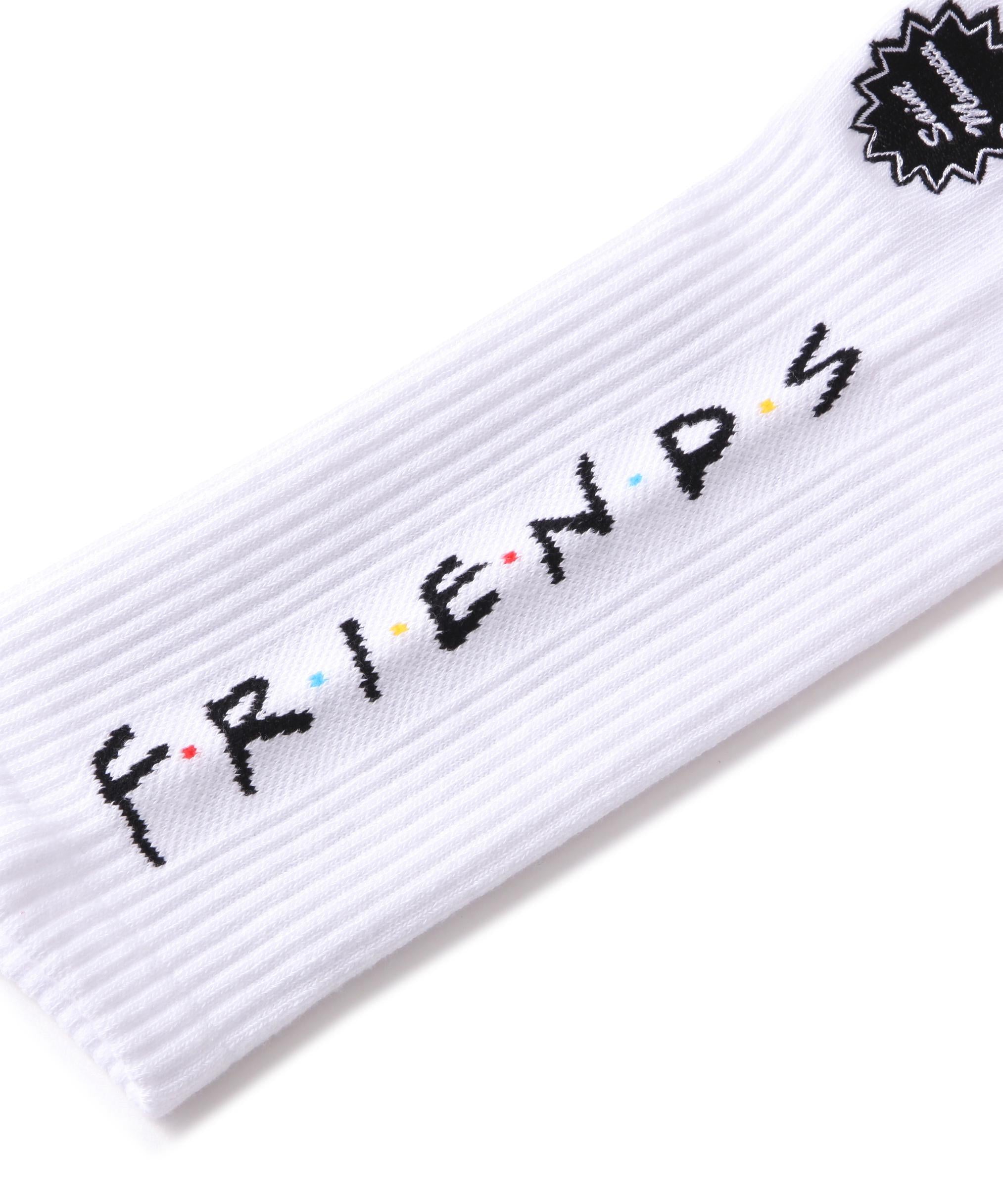 SAINT MICHAEL/セントマイケル/F>IENDSコラボ F>D_SOCKS/WHITE ホワイト