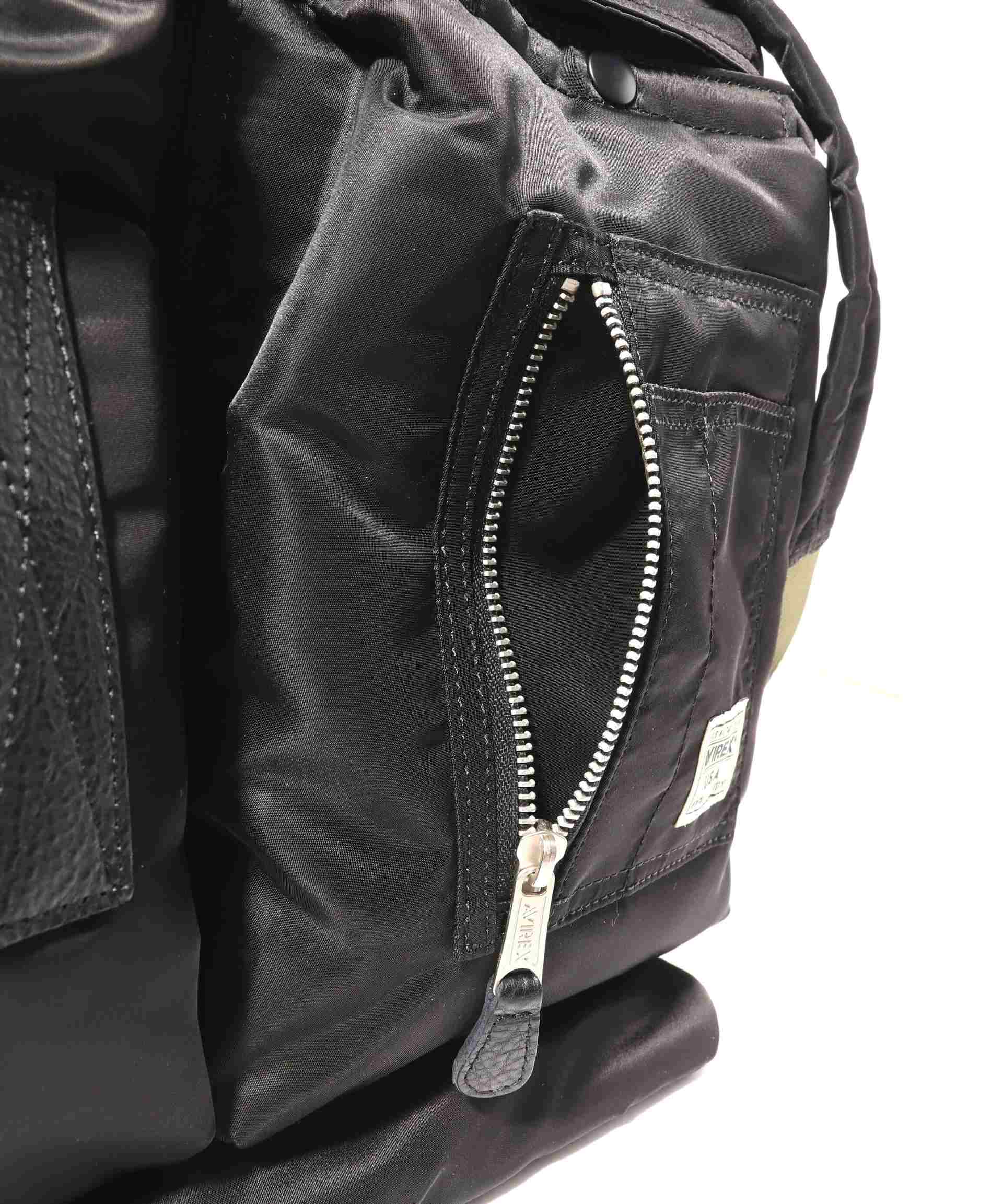 NEW FLIGHT NYLON MEDIUM HELMET RAG / ニュー フライト ナイロン ミディアム ヘルメットバッグ  ブラック