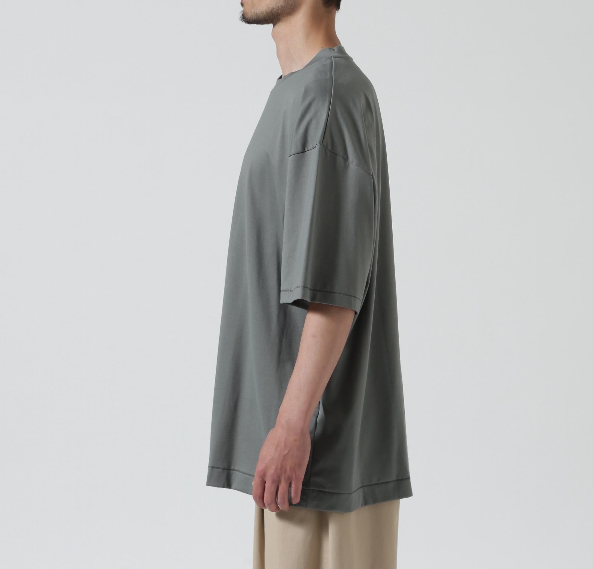 ATON (エイトン) SUVIN 60/2 | OVERSIZED S/S T-SHIRT セージ1