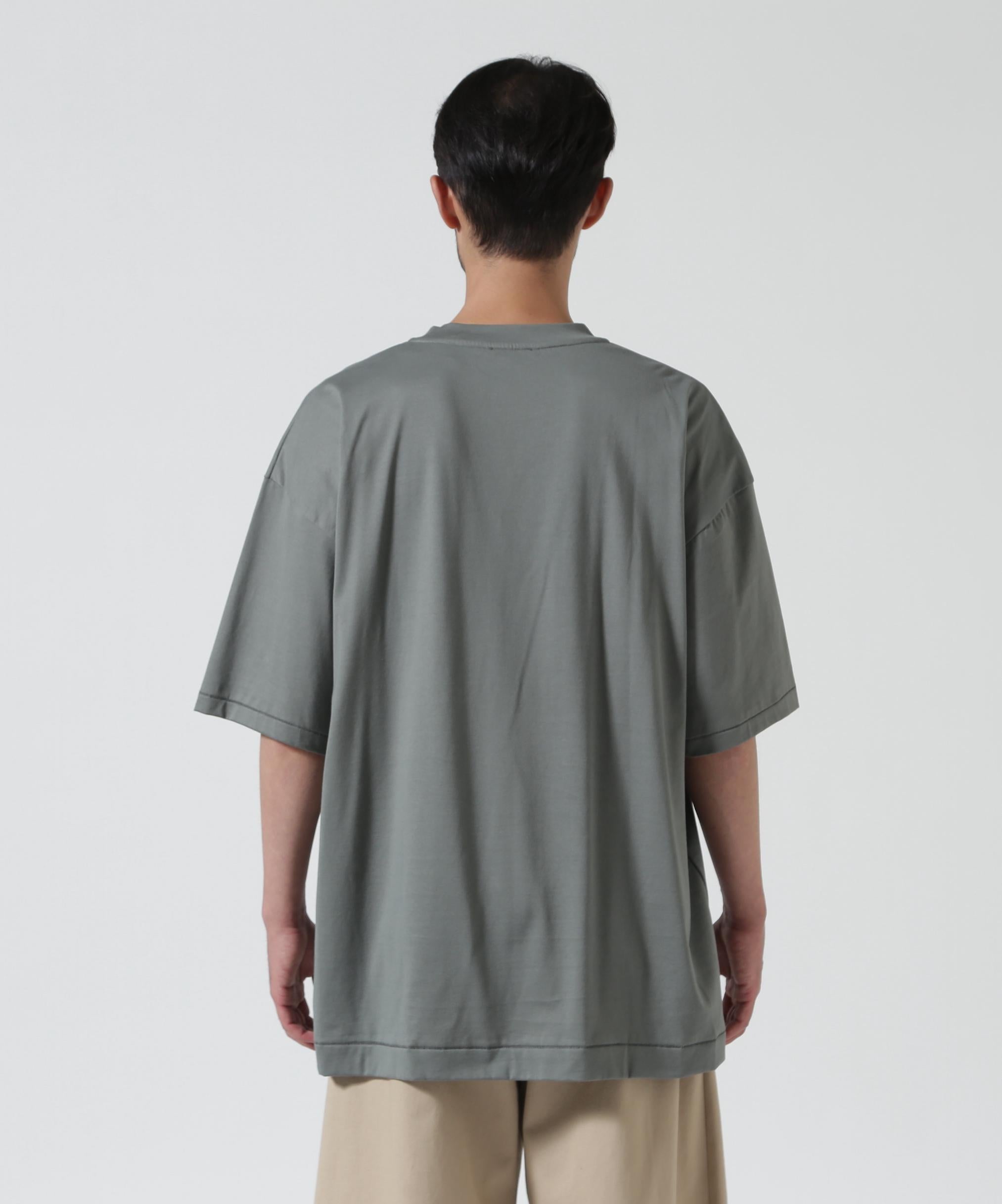 ATON (エイトン) SUVIN 60/2 | OVERSIZED S/S T-SHIRT セージ1